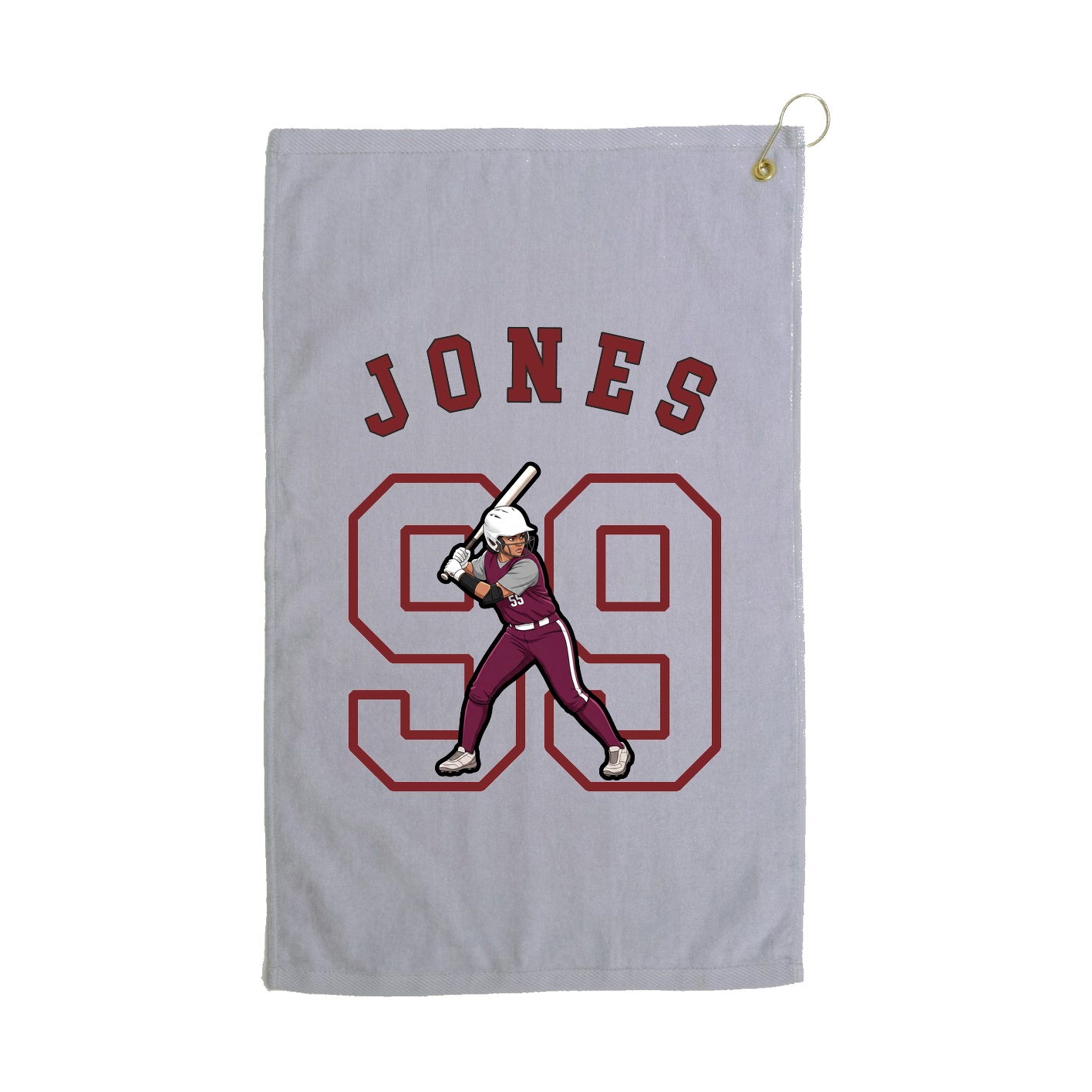 Golf Towel — Shirsey Arch in Grey