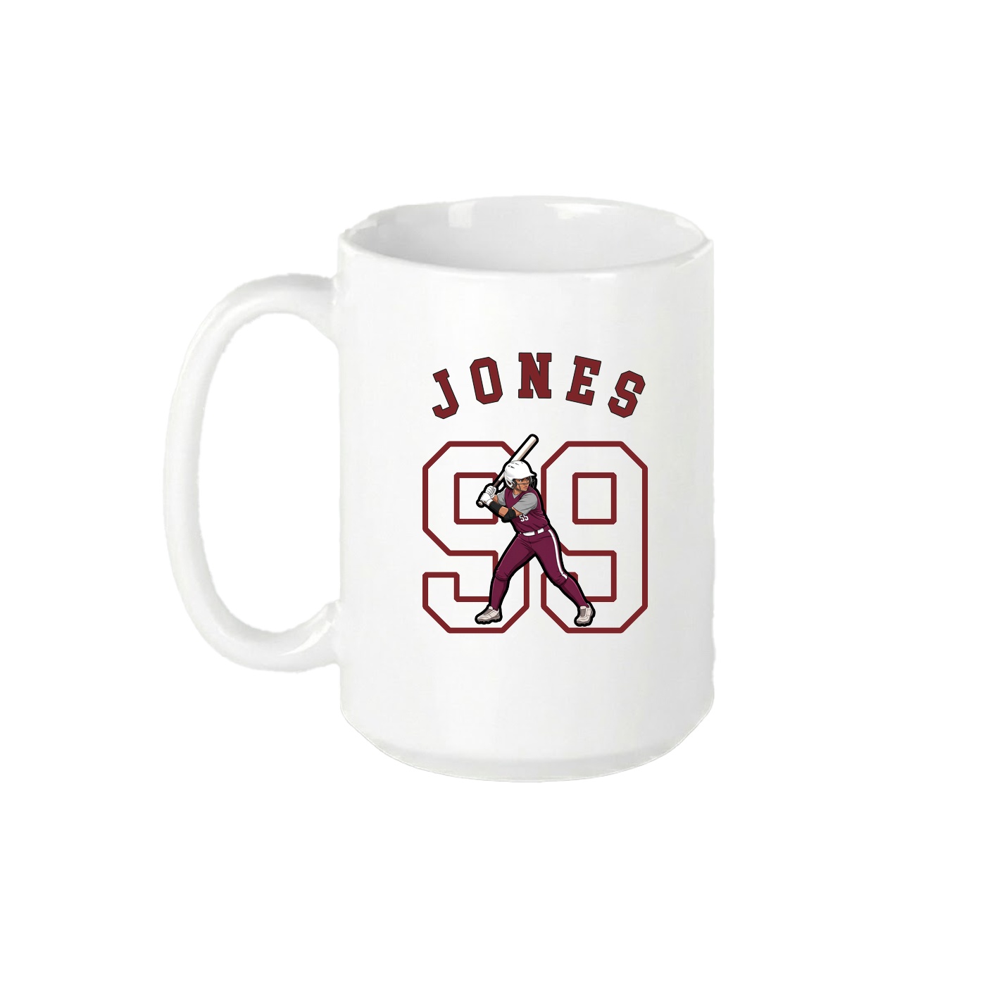 15oz Coffee Mug — Shirsey Arch in White