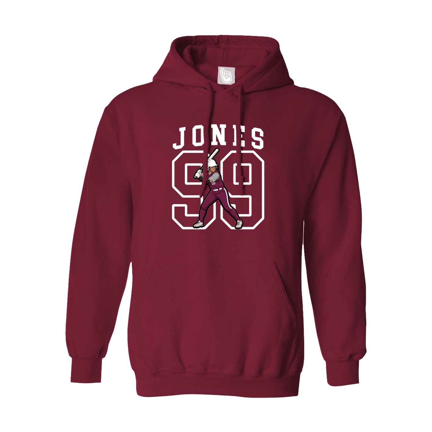 Hoodie — Shirsey in Cardinal