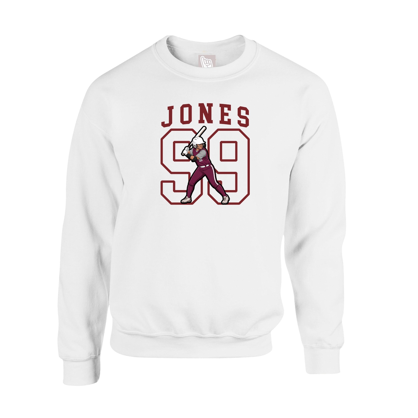Fleece Crew — Shirsey in White