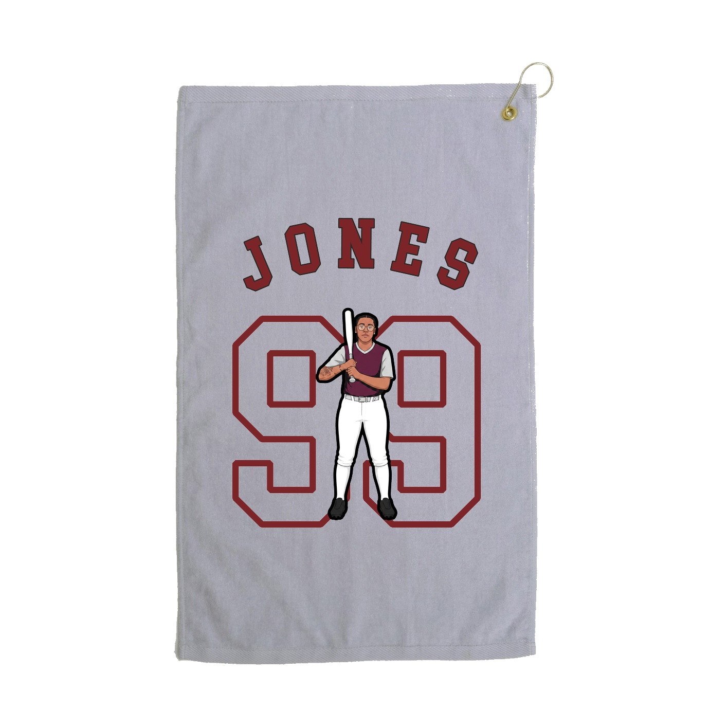 Golf Towel — Shirsey Arch in Grey