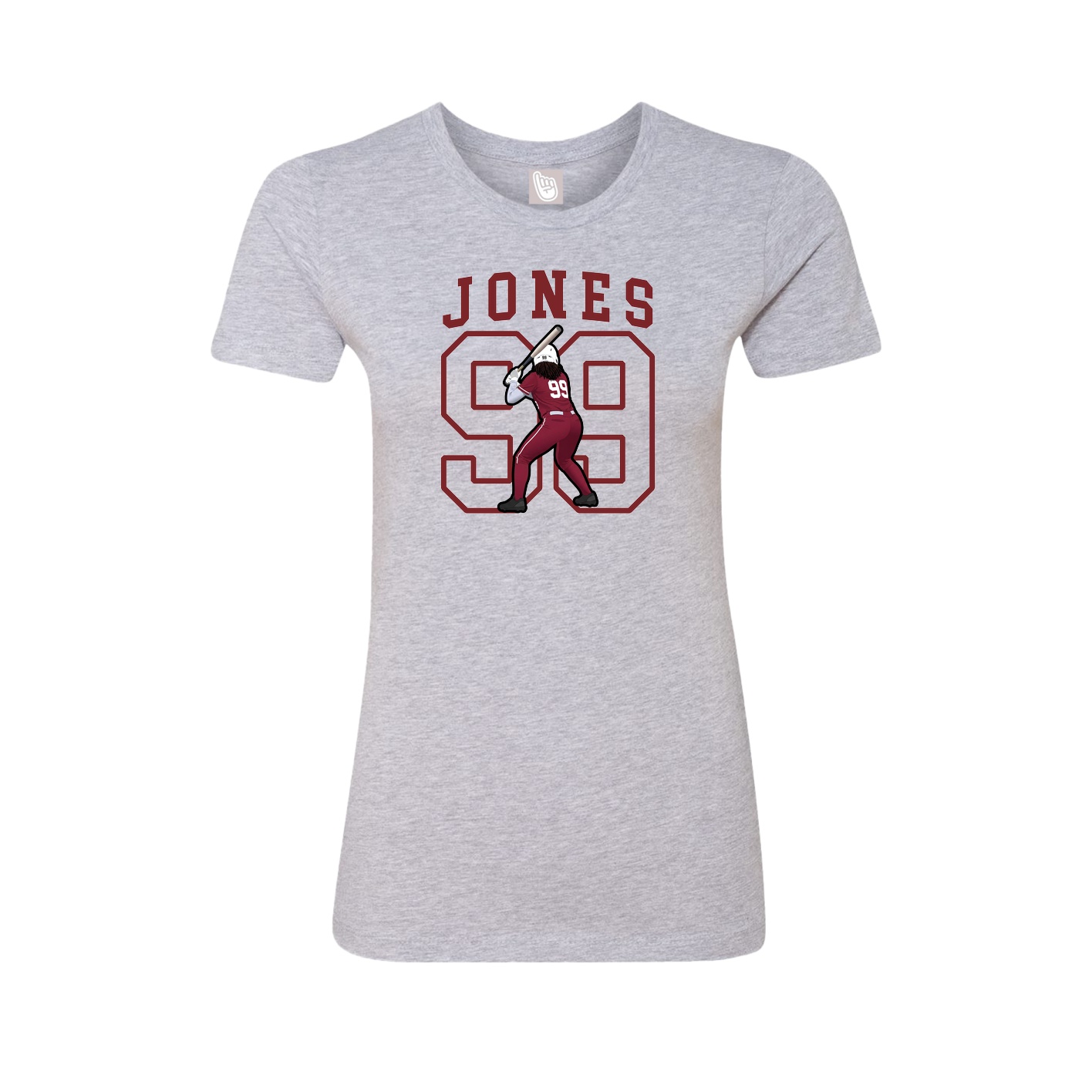 Fitted Women's Tee — Shirsey in Grey