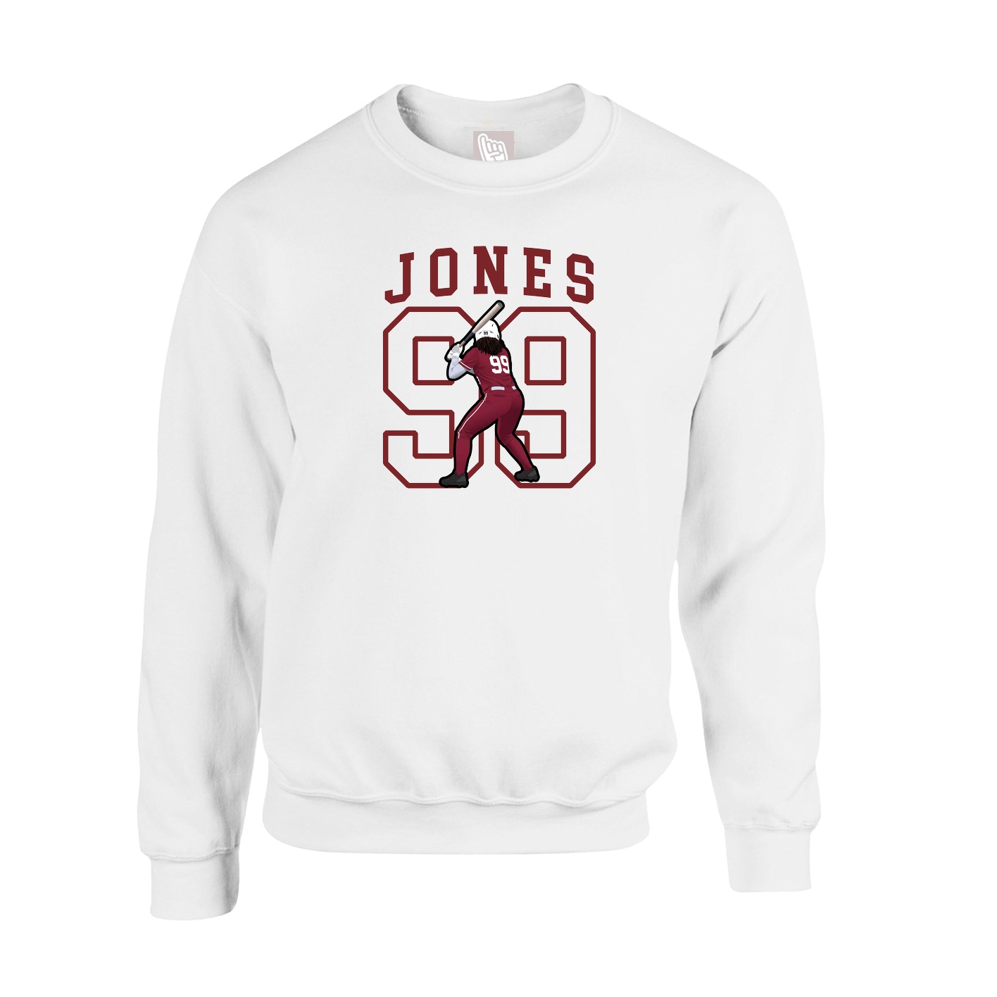 Fleece Crew — Shirsey in White