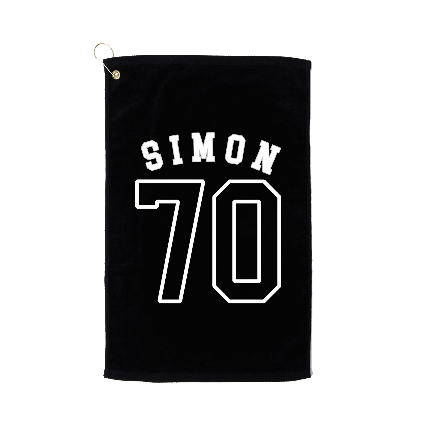 Golf Towel — Shirsey Arch in Black