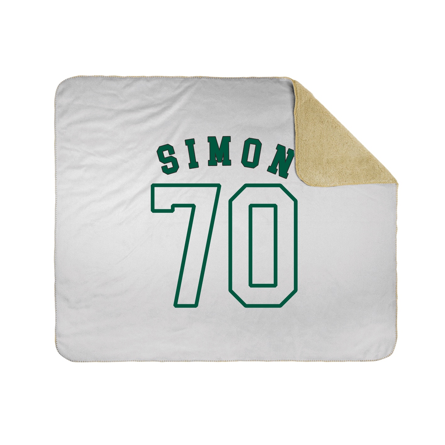 Throw Blanket — Shirsey Arch in White