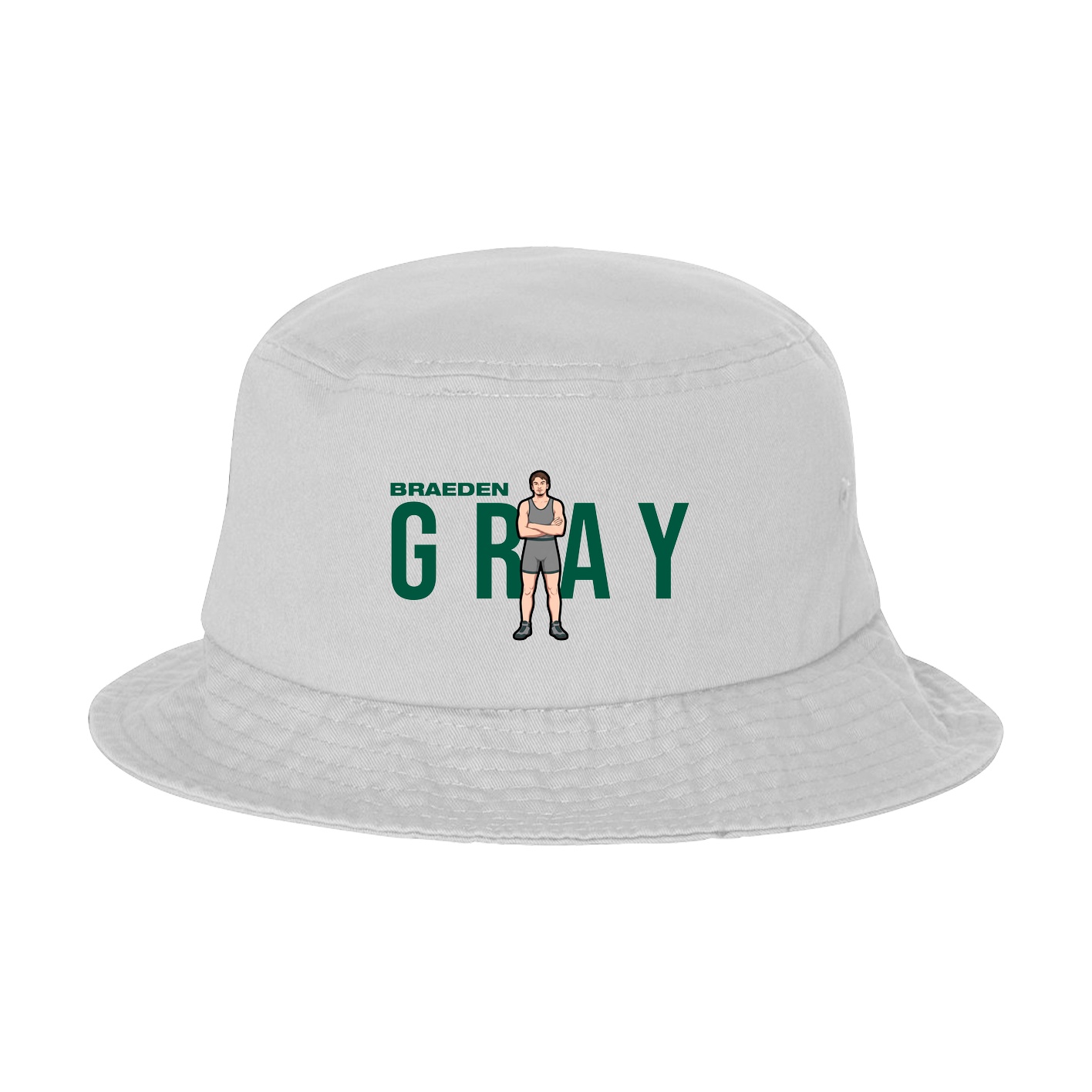 Bucket Cap — Player Name in White