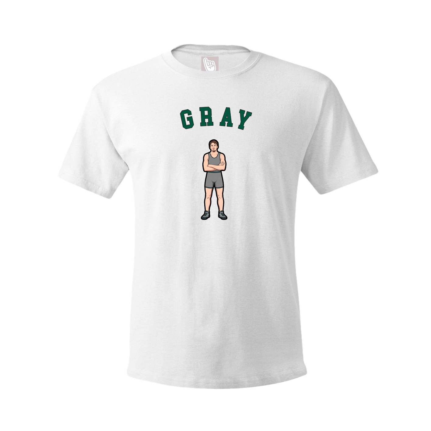 Tee — Shirsey Arch in White