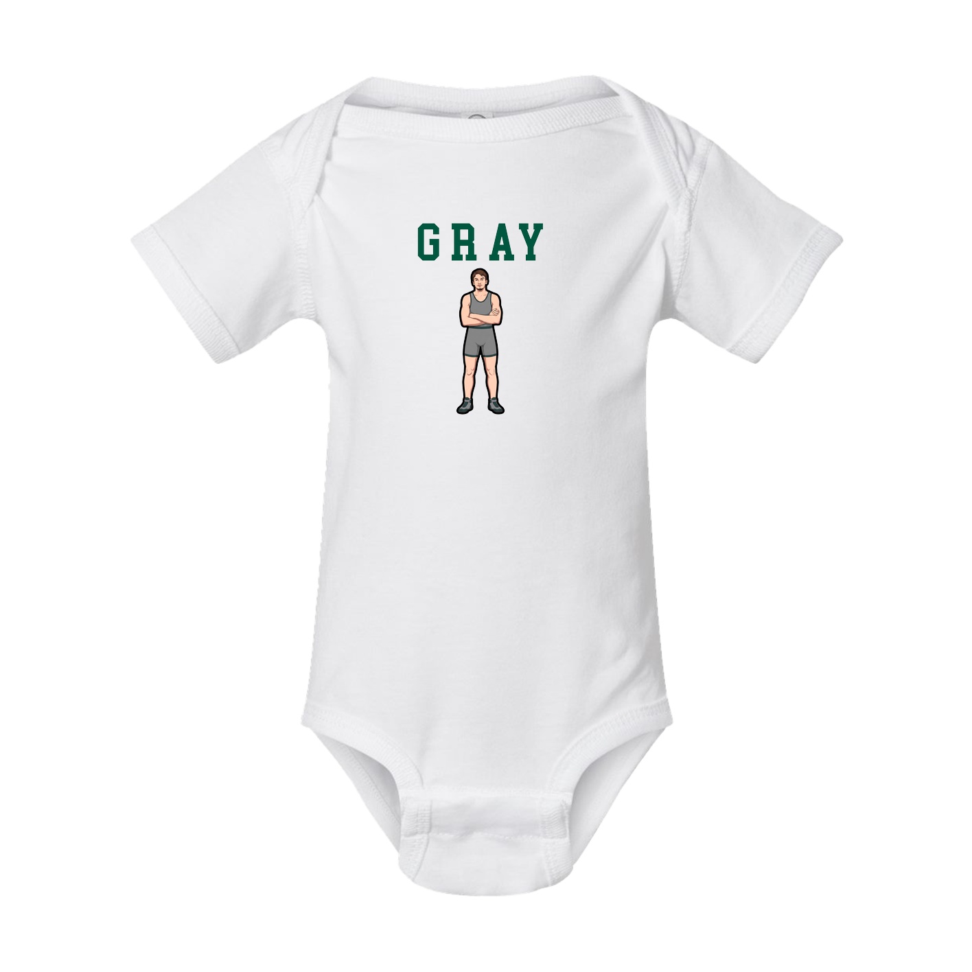 Baby Onesie — Shirsey in White