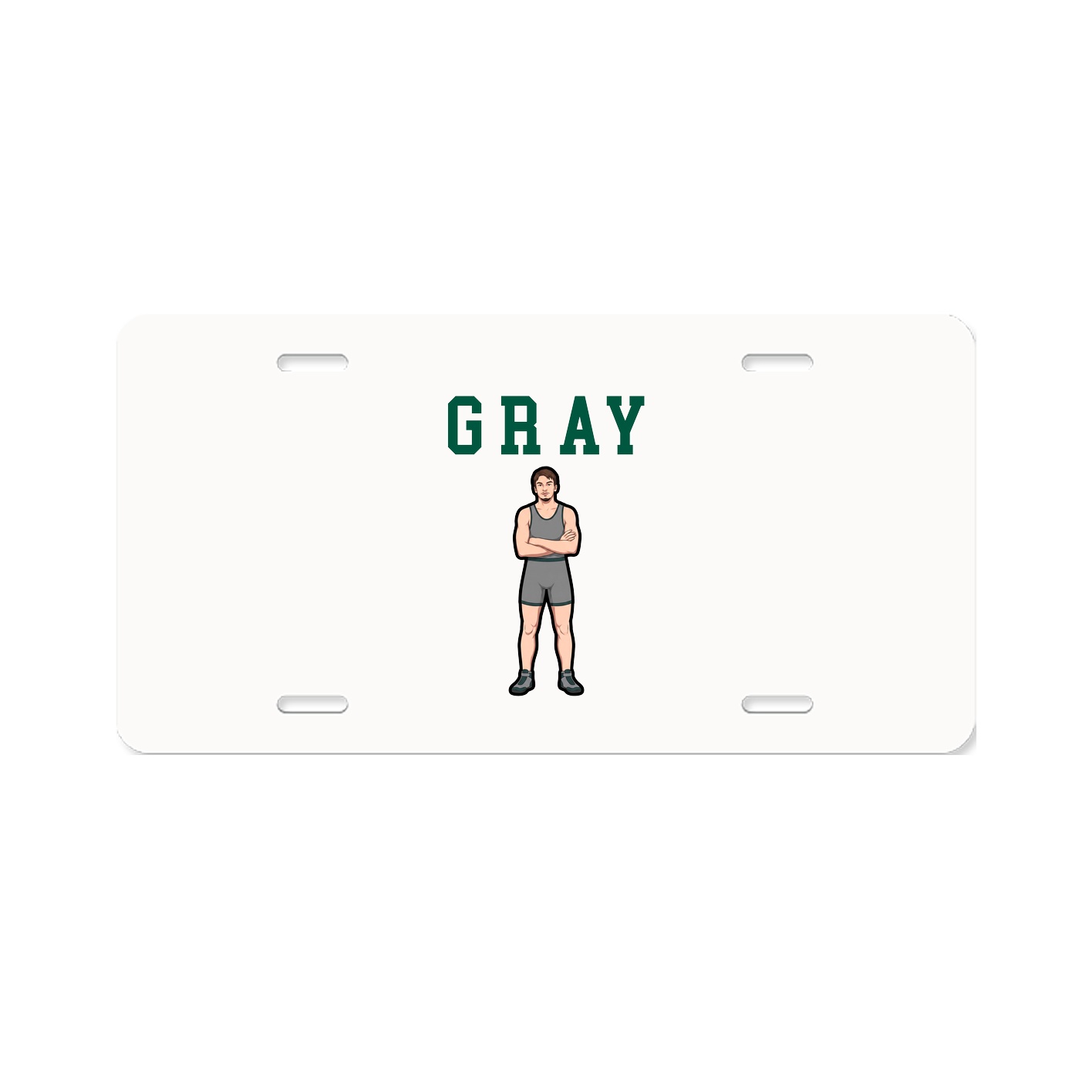 License Plate — Shirsey in Classic