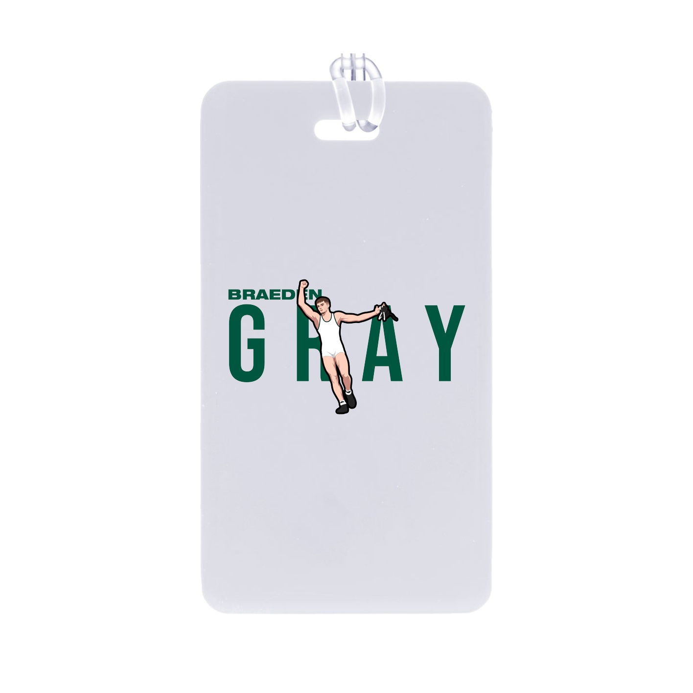 Bag Tag — Player Name in Classic