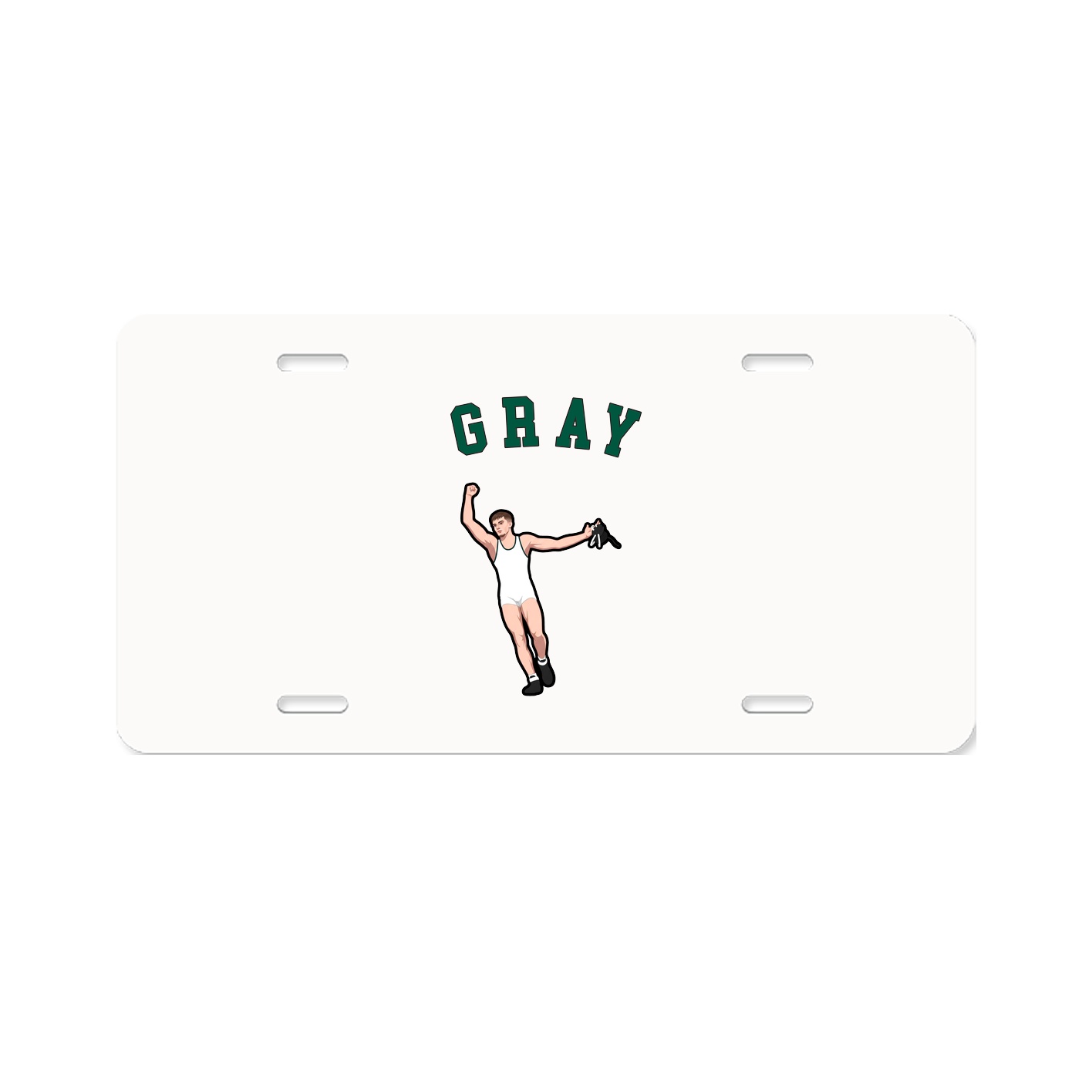 License Plate — Shirsey Arch in Classic