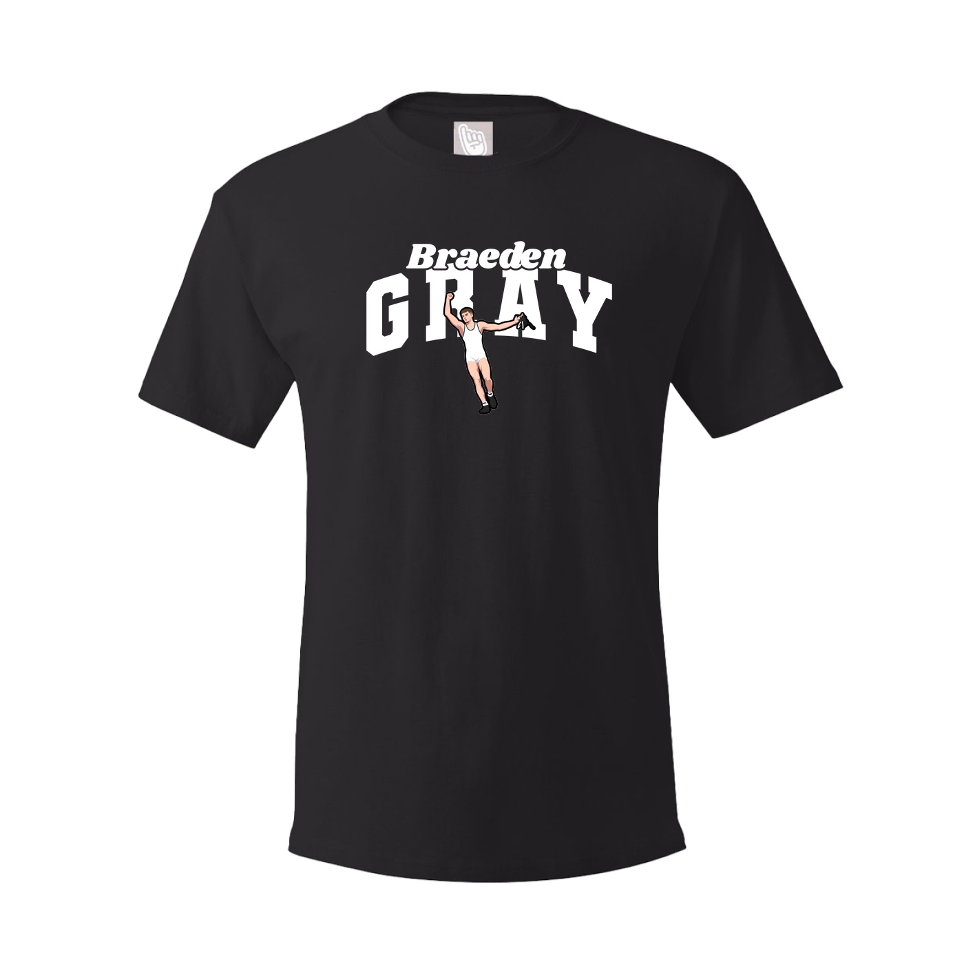 Tee — Signature Arch in Black
