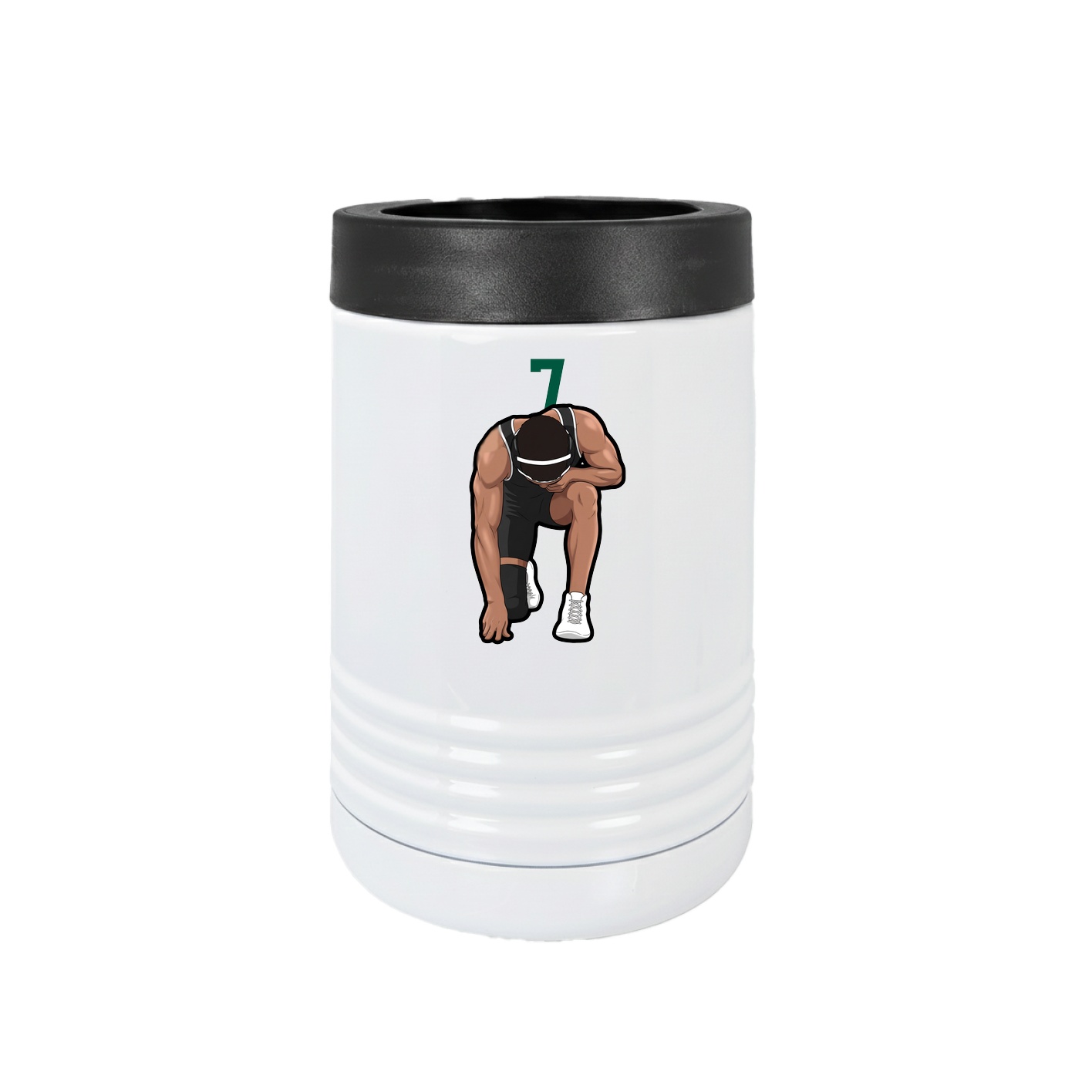 Beverage Holder — Number Top in White