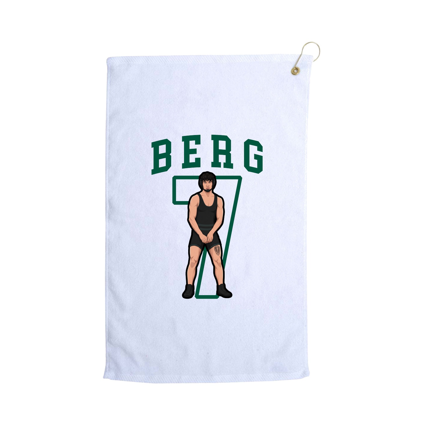 Golf Towel — Shirsey in White