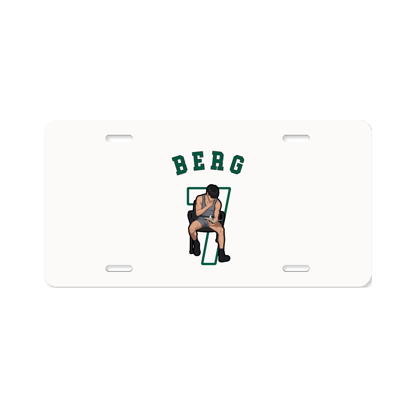 License Plate — Shirsey Arch in Classic
