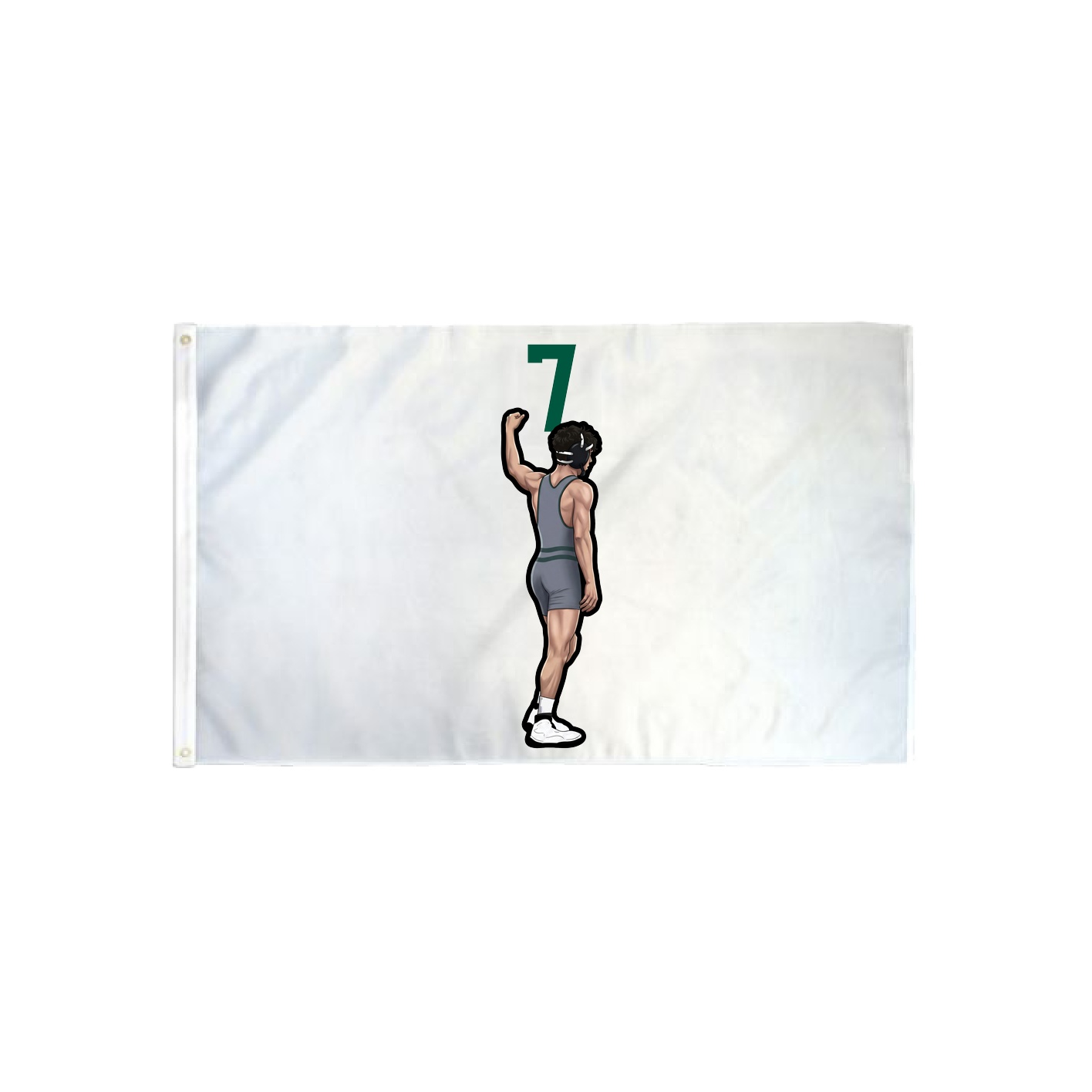 3x5 Flag — Number Top in Classic