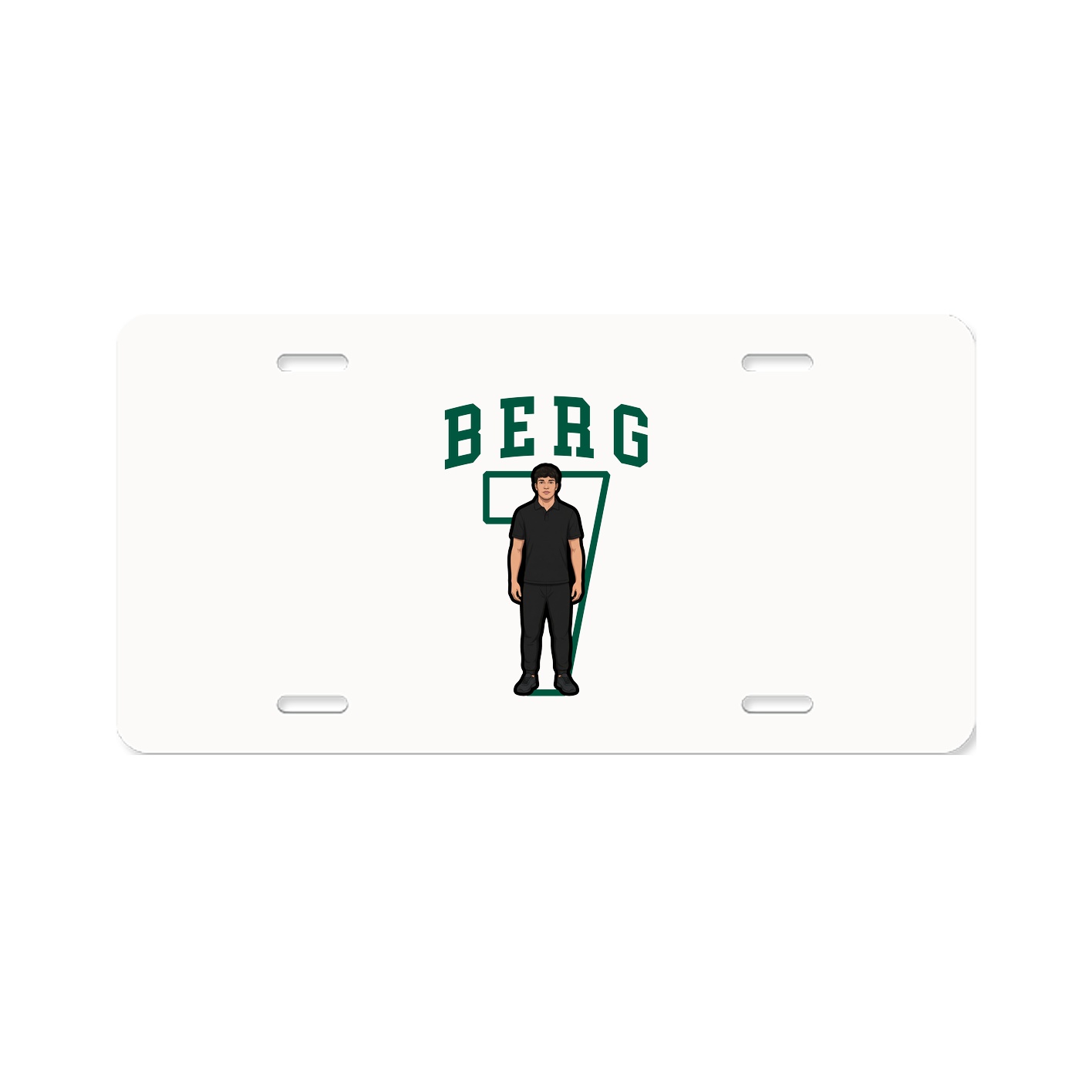 License Plate — Shirsey in Classic