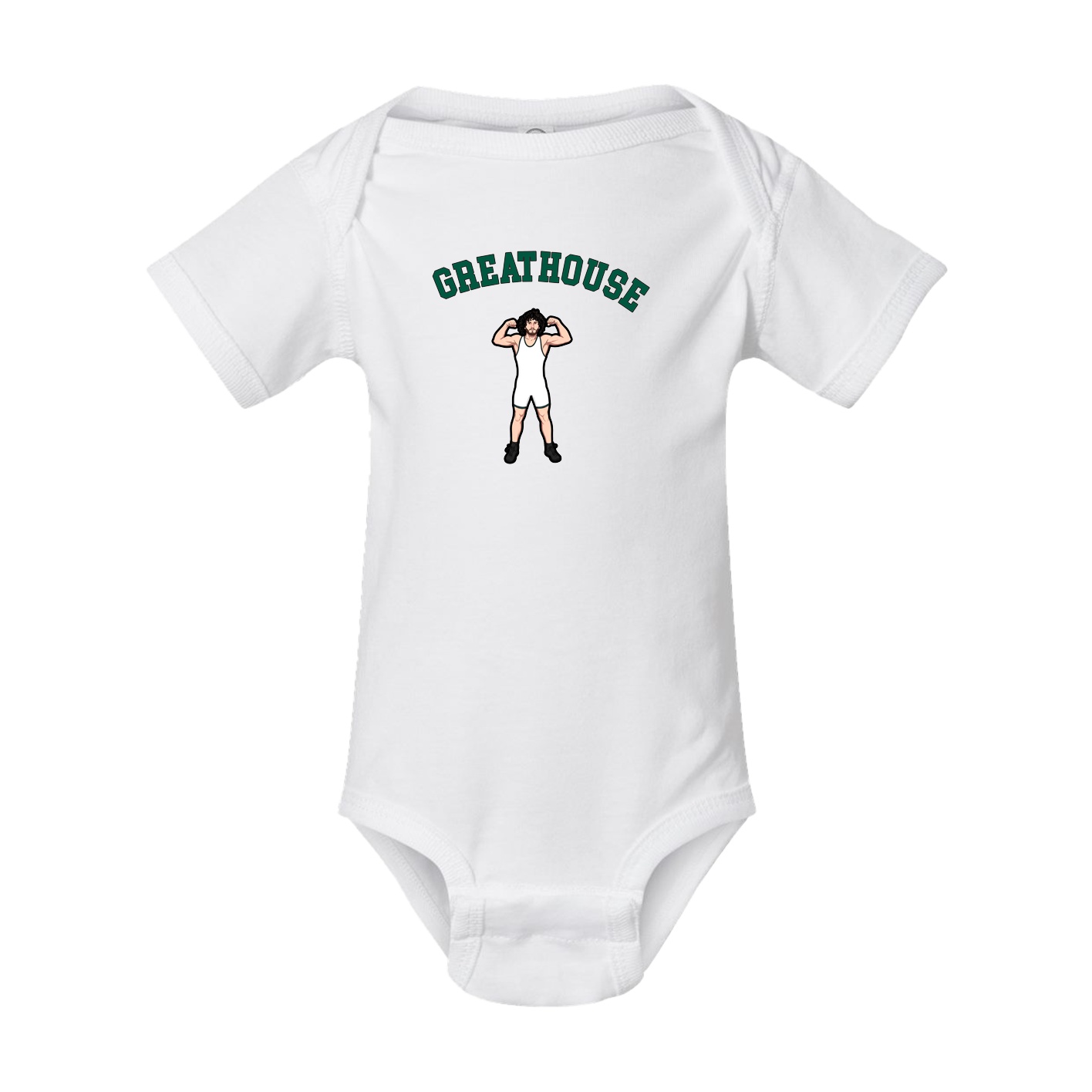 Baby Onesie — Shirsey Arch in White