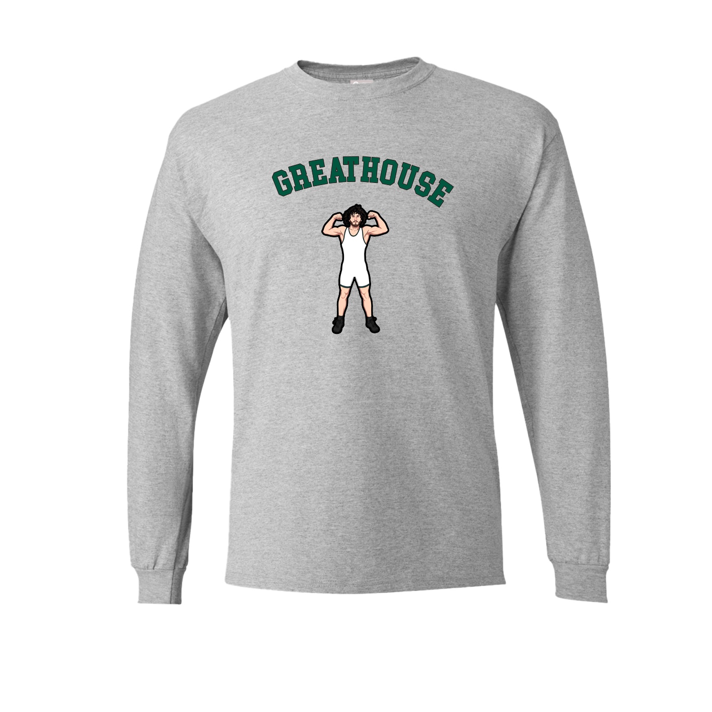 Long Sleeve Tee — Shirsey Arch in Grey