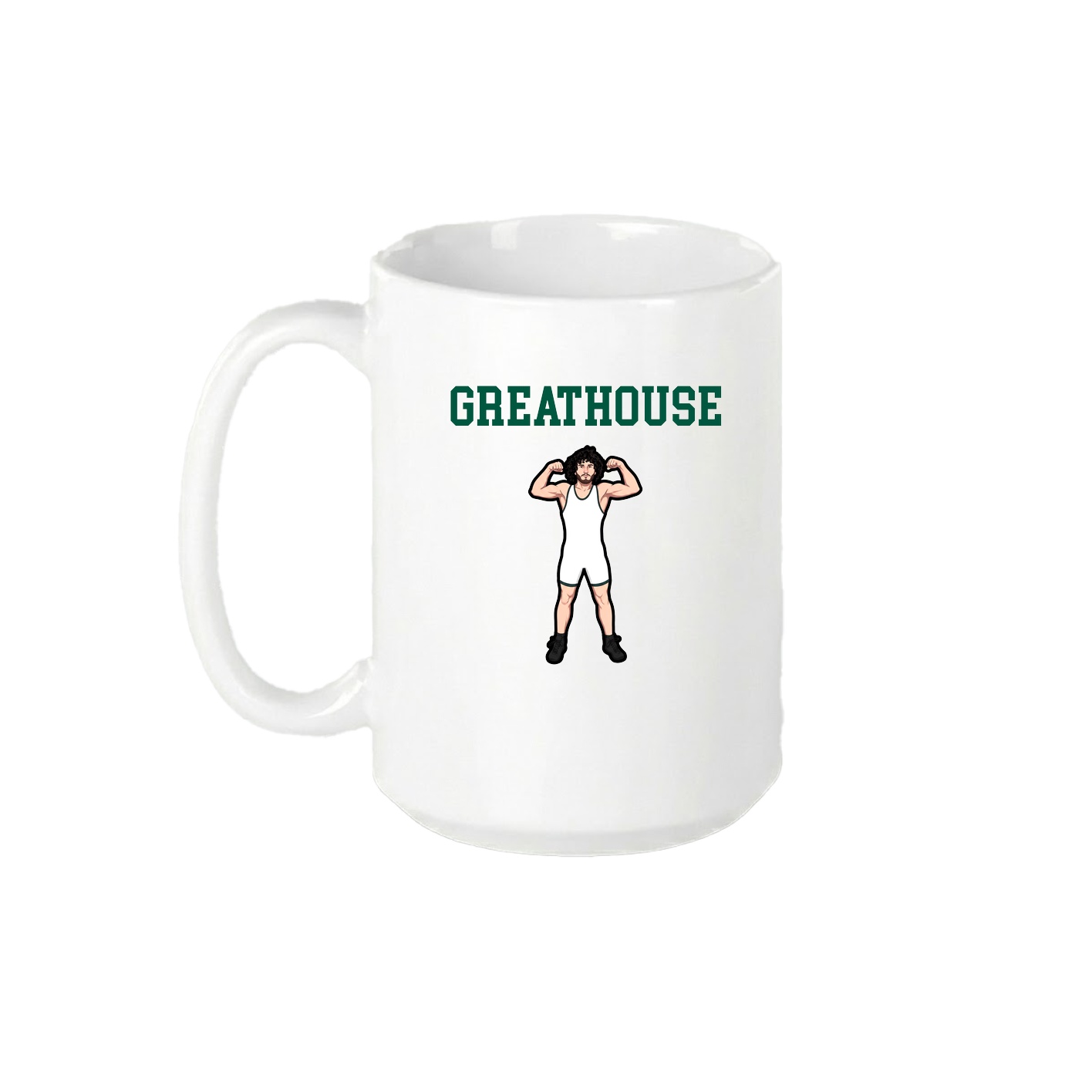 15oz Coffee Mug — Shirsey in White