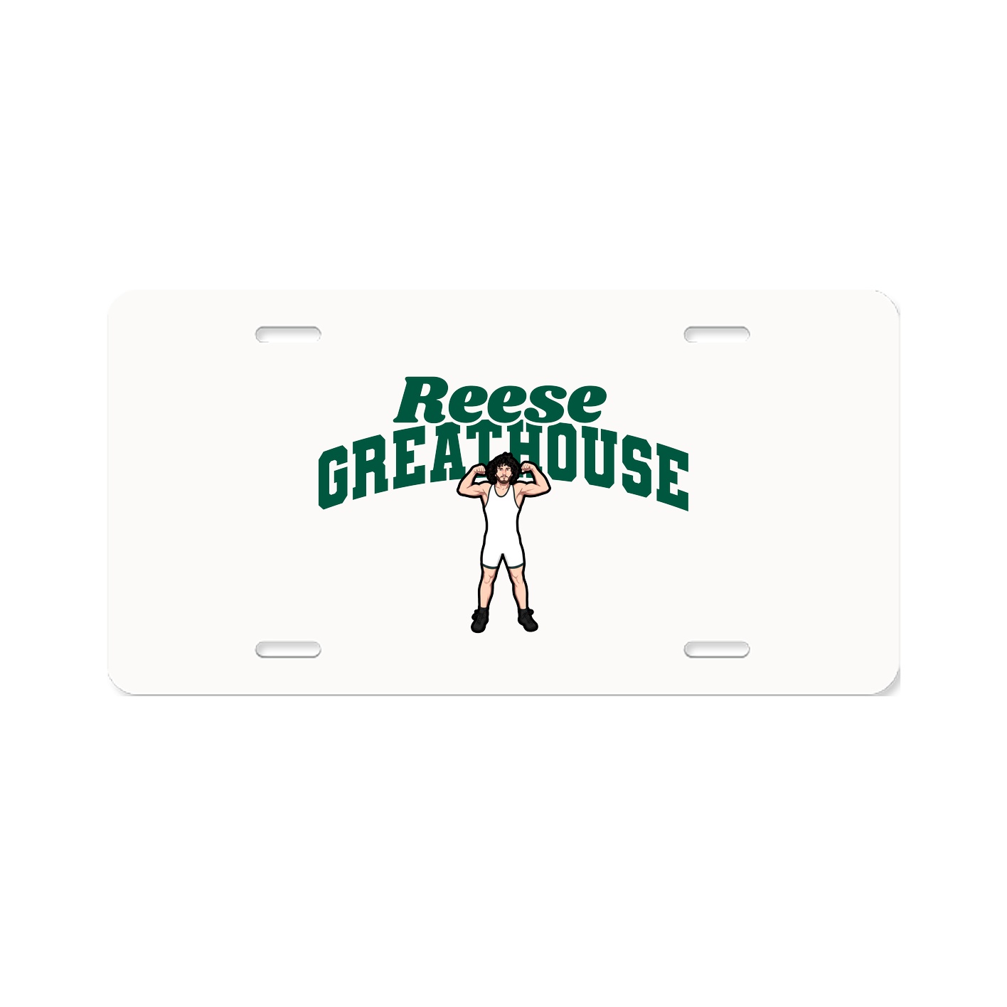 License Plate — Signature Arch in Classic