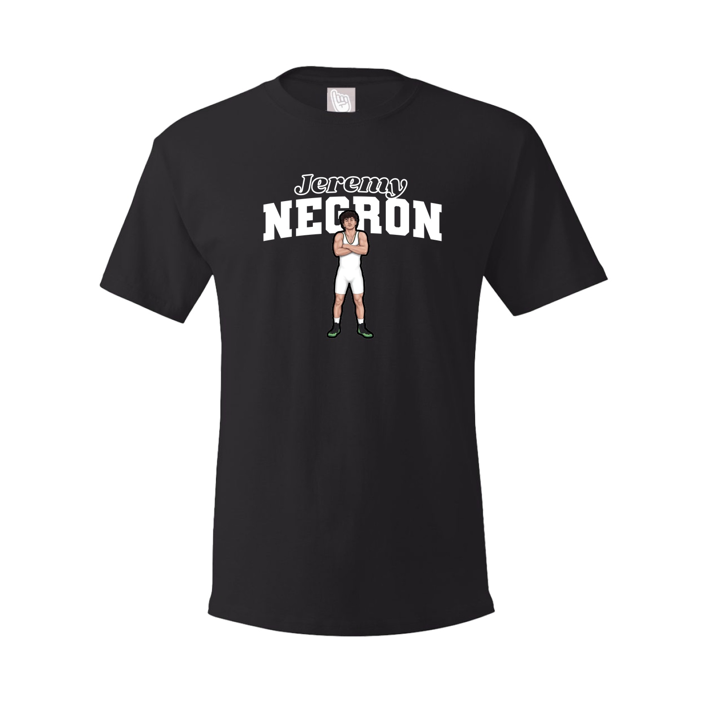 Youth Tee — Name Arch in Black