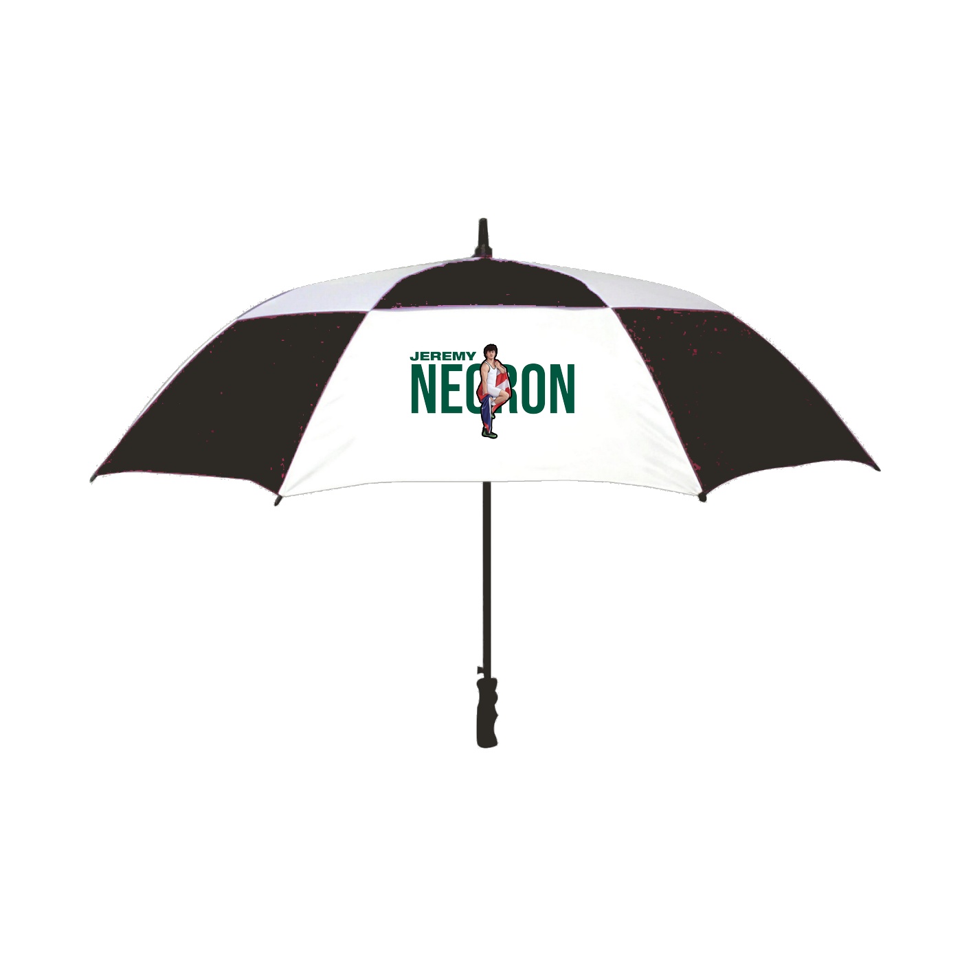 Golf Umbrella — Player Name in Black