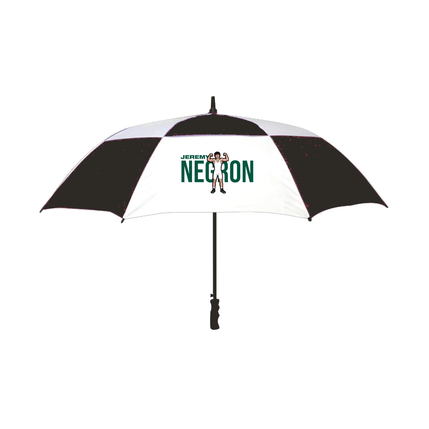 Golf Umbrella — Player Name in Black