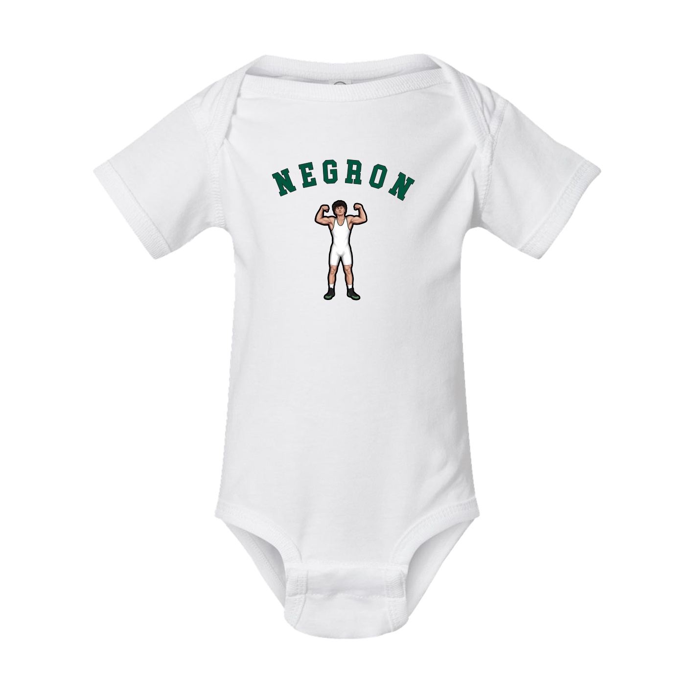 Baby Onesie — Shirsey Arch in White