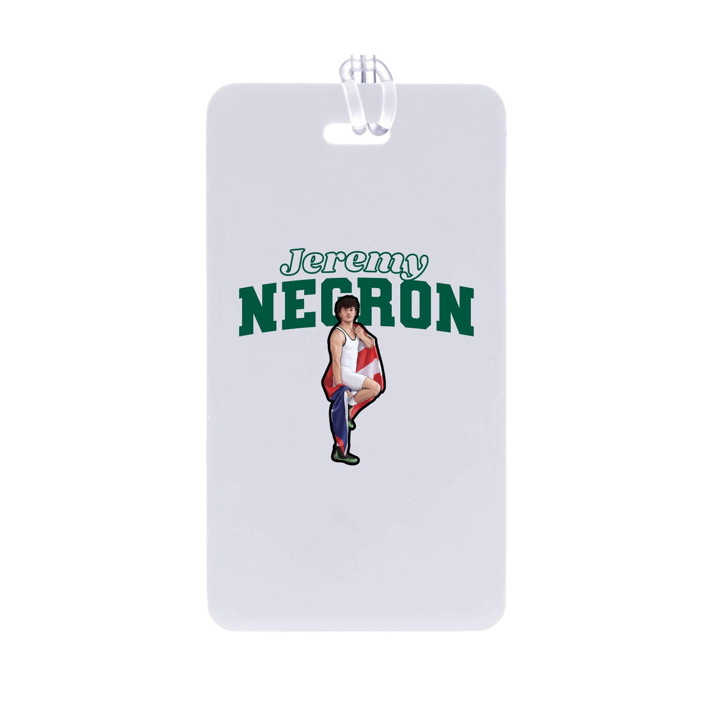 Bag Tag — Name Arch in Classic