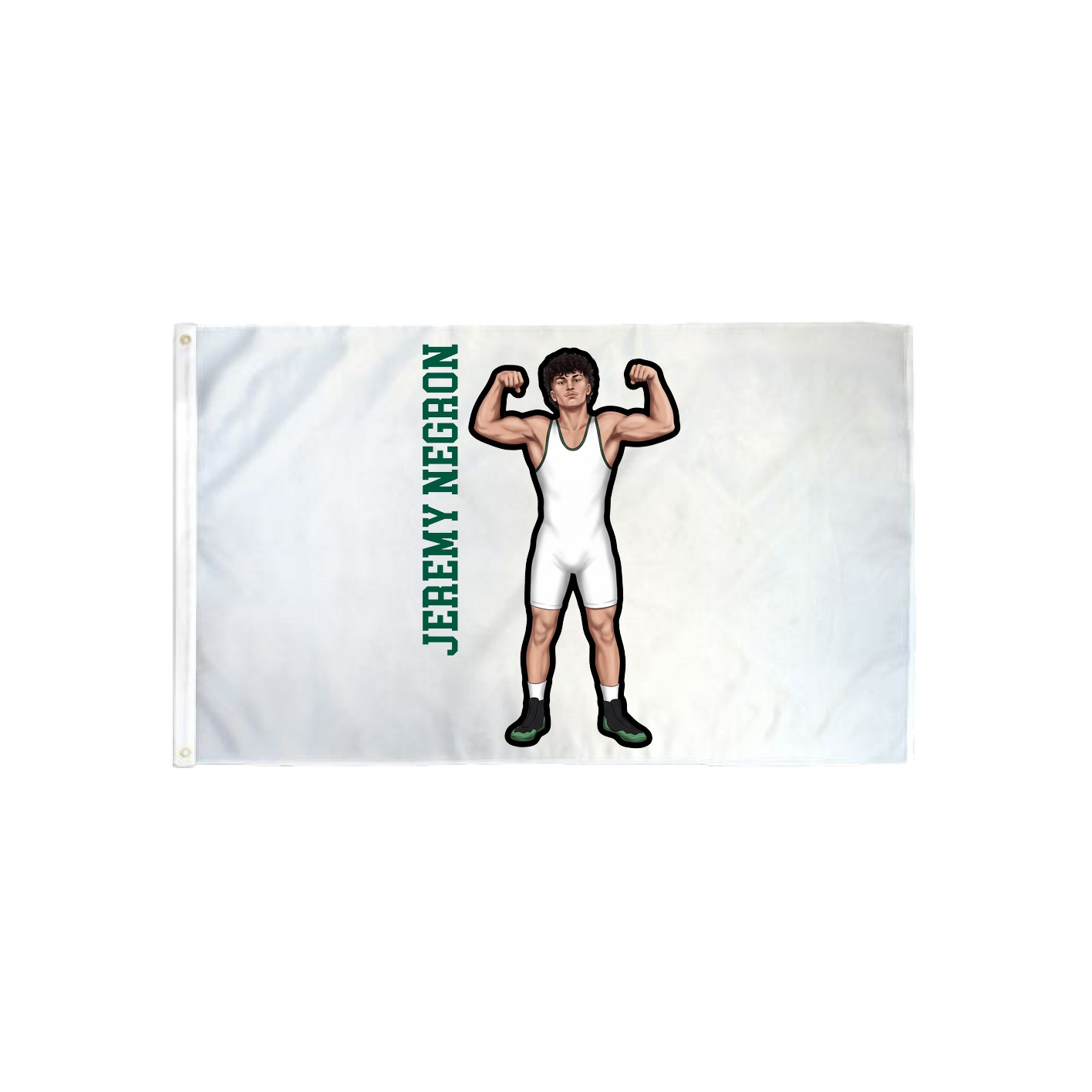 3x5 Flag — Name Vertical in Classic