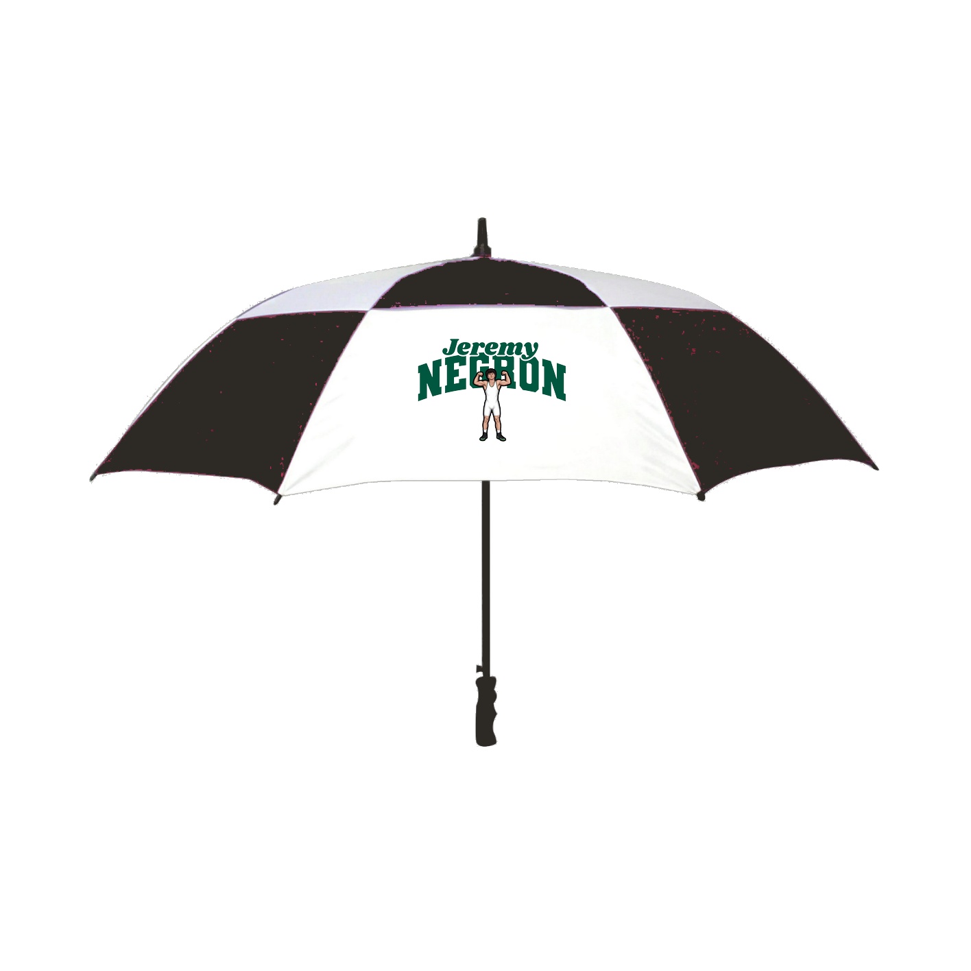 Golf Umbrella — Signature Arch in Black