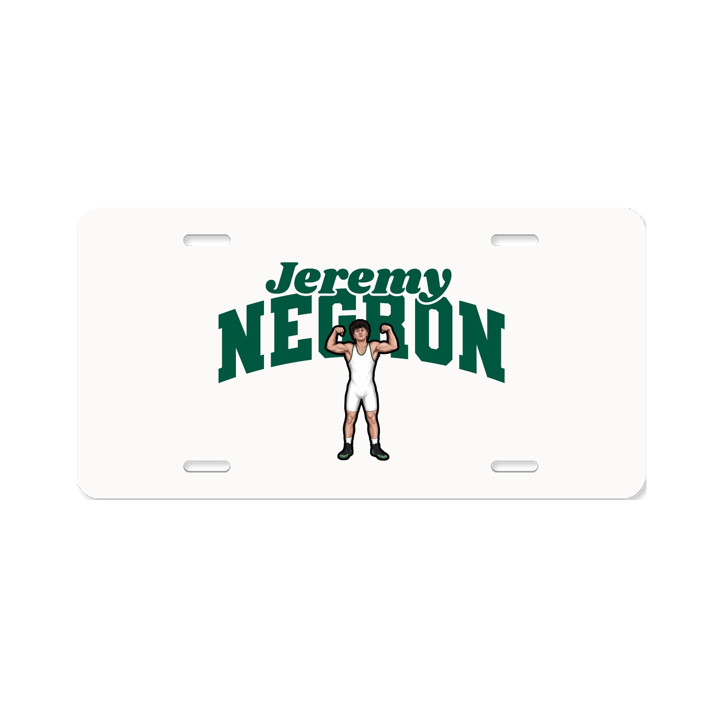 License Plate — Signature Arch in Classic