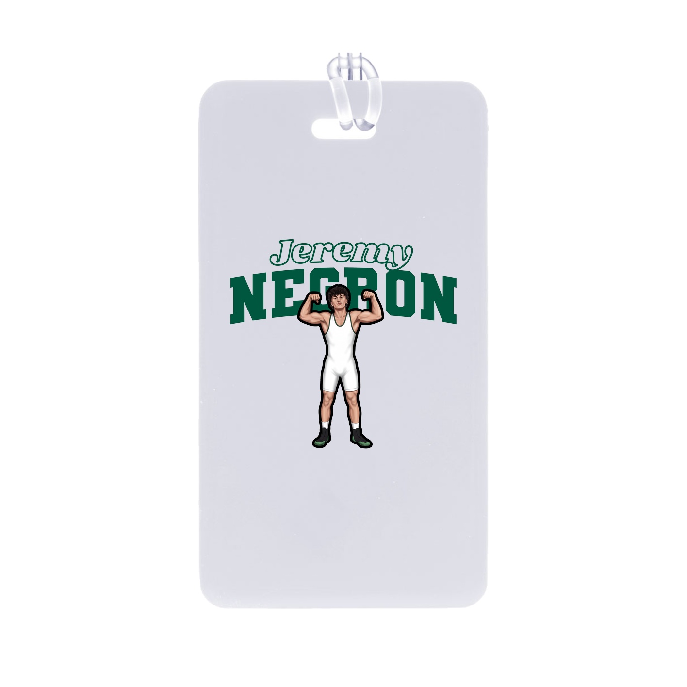 Bag Tag — Name Arch in Classic