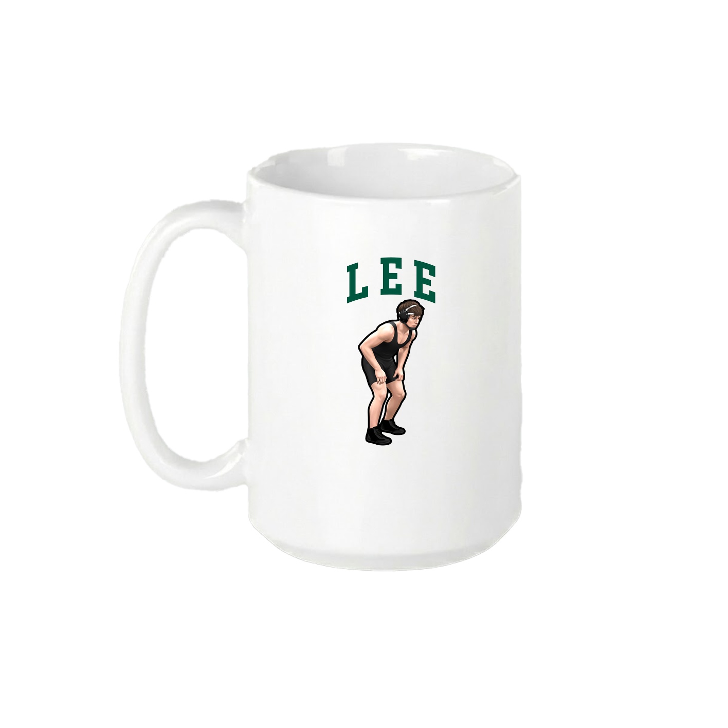 15oz Coffee Mug — Shirsey in White