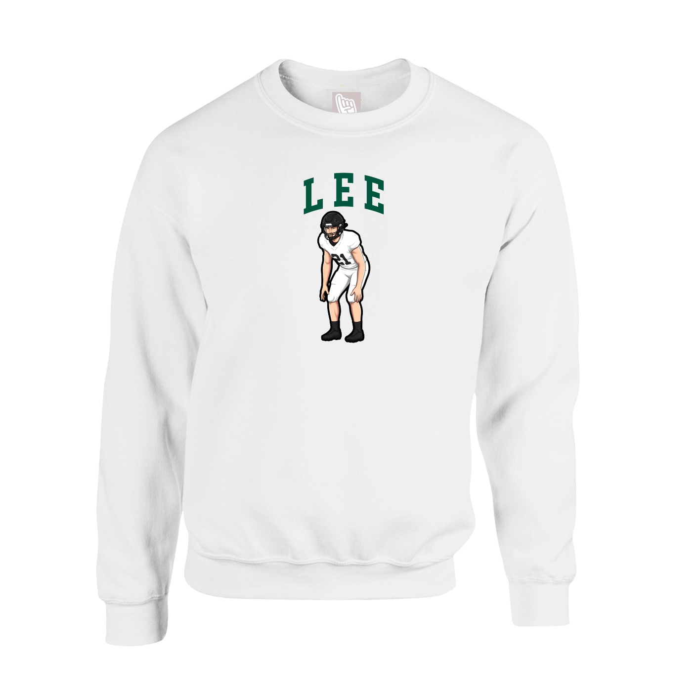 Fleece Crew — Shirsey in White