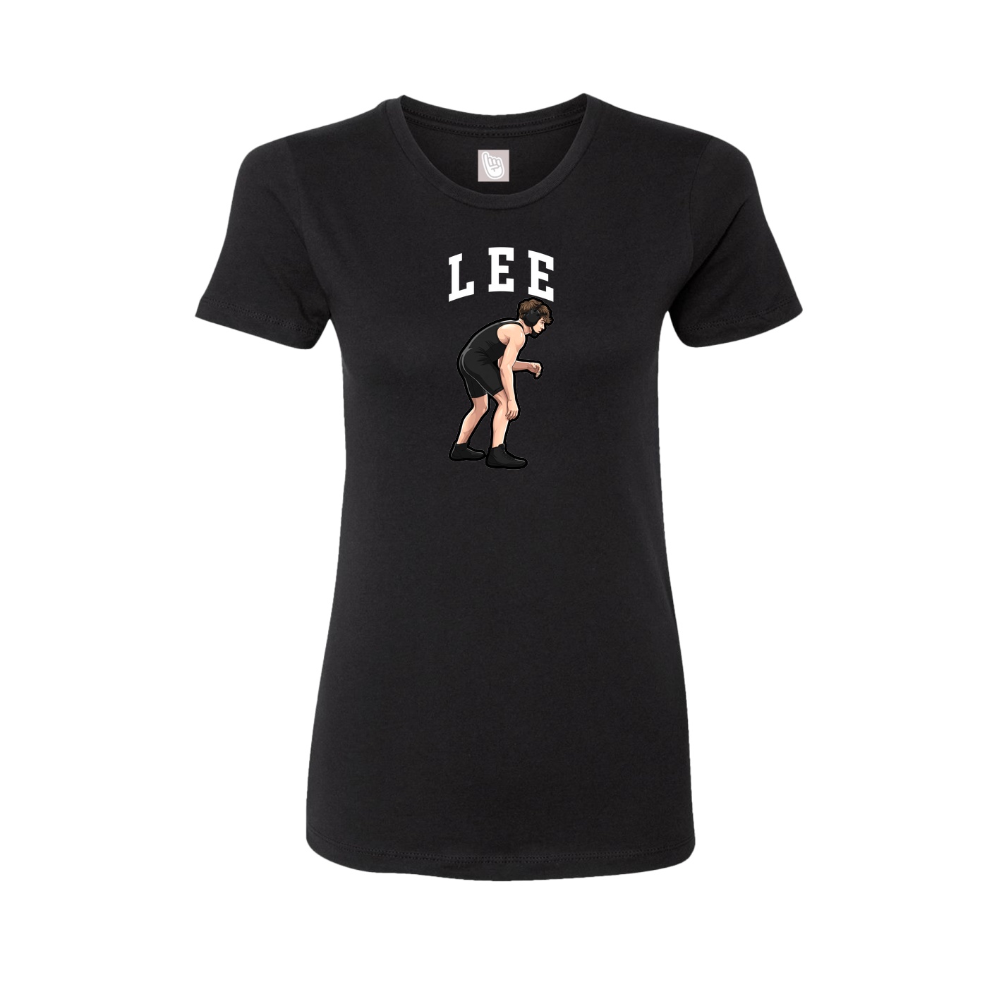 Fitted Women's Tee — Shirsey in Black