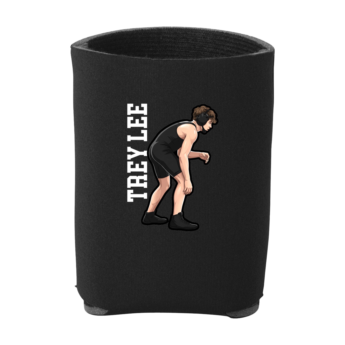 Can Holder — Name Vertical in Black
