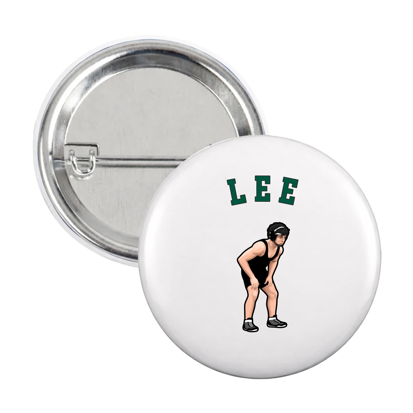 Game Day Button — Shirsey Arch in White