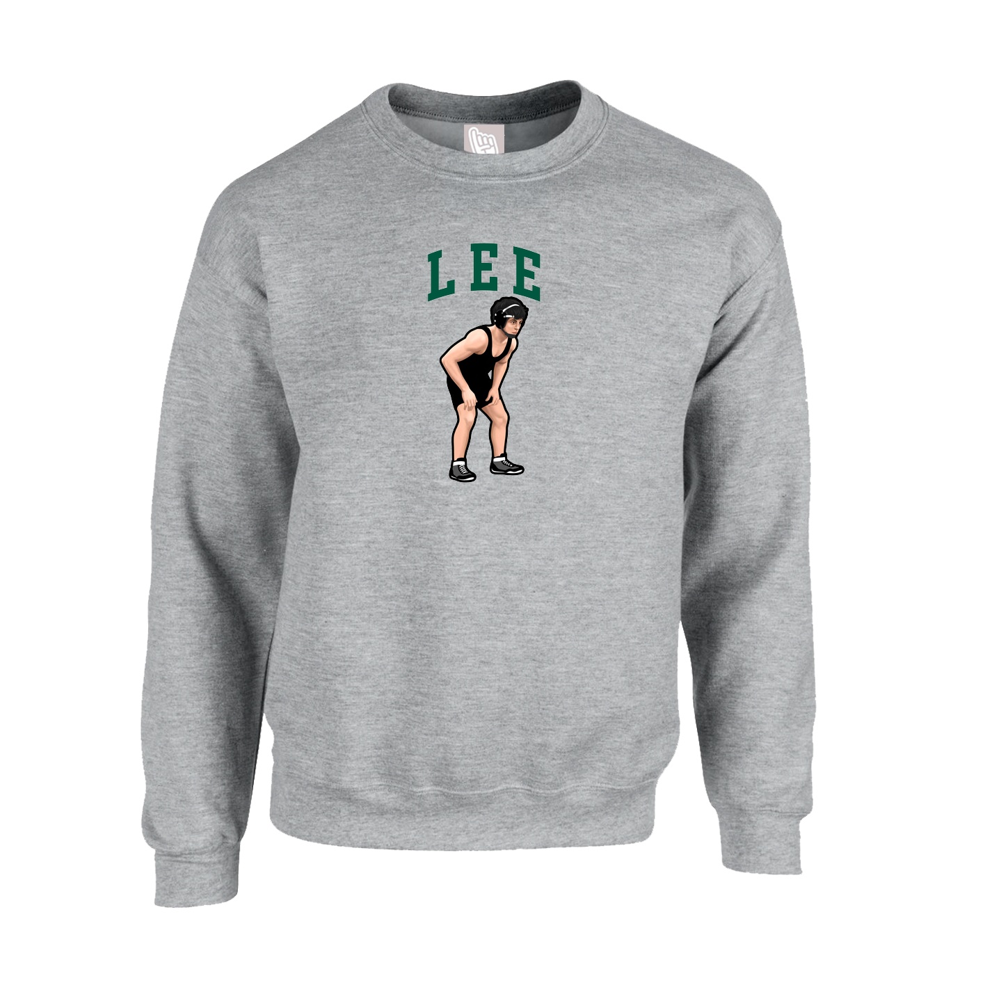 Fleece Crew — Shirsey in Grey