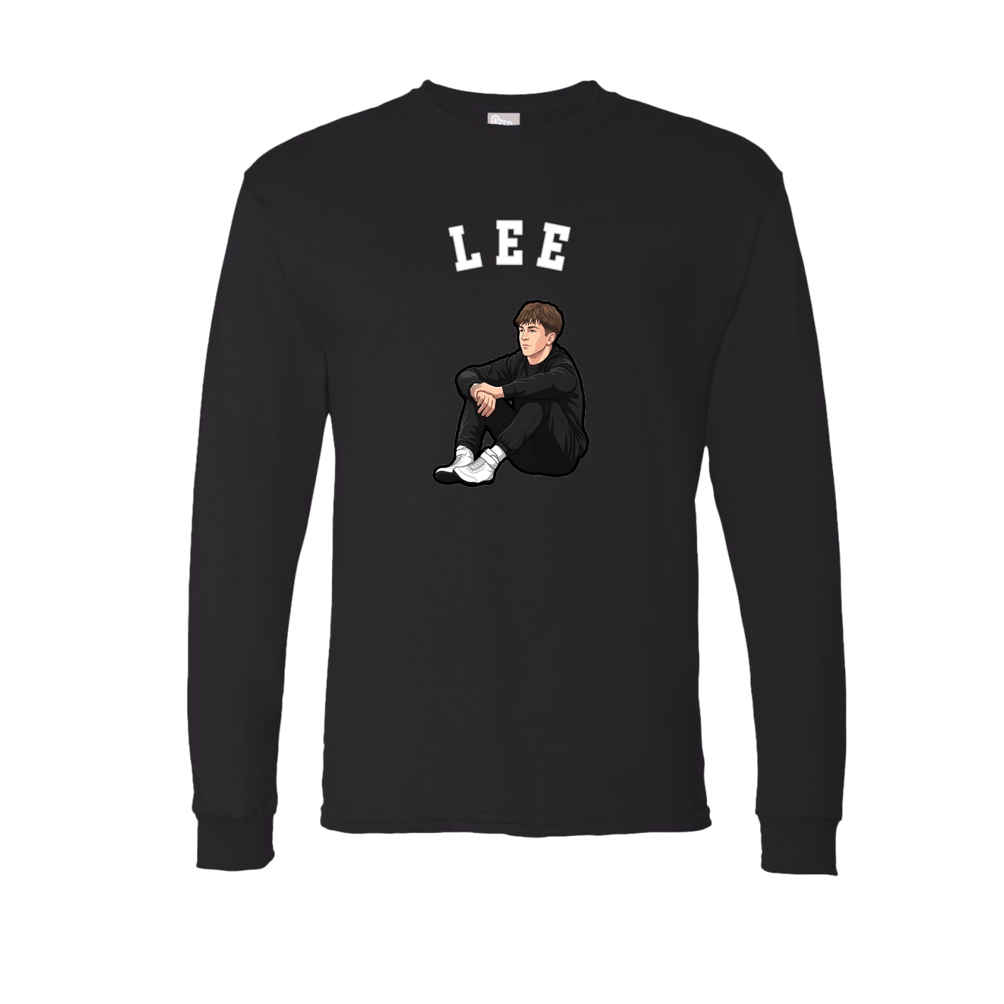 Long Sleeve Tee — Shirsey Arch in Black