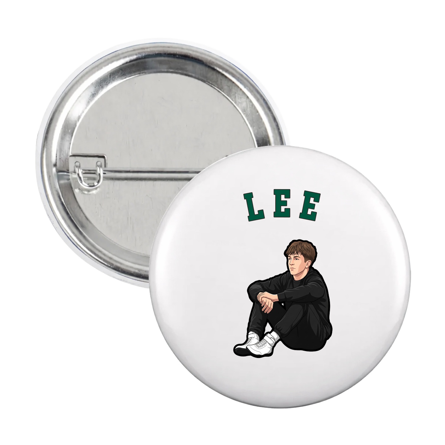 Game Day Button — Shirsey Arch in White