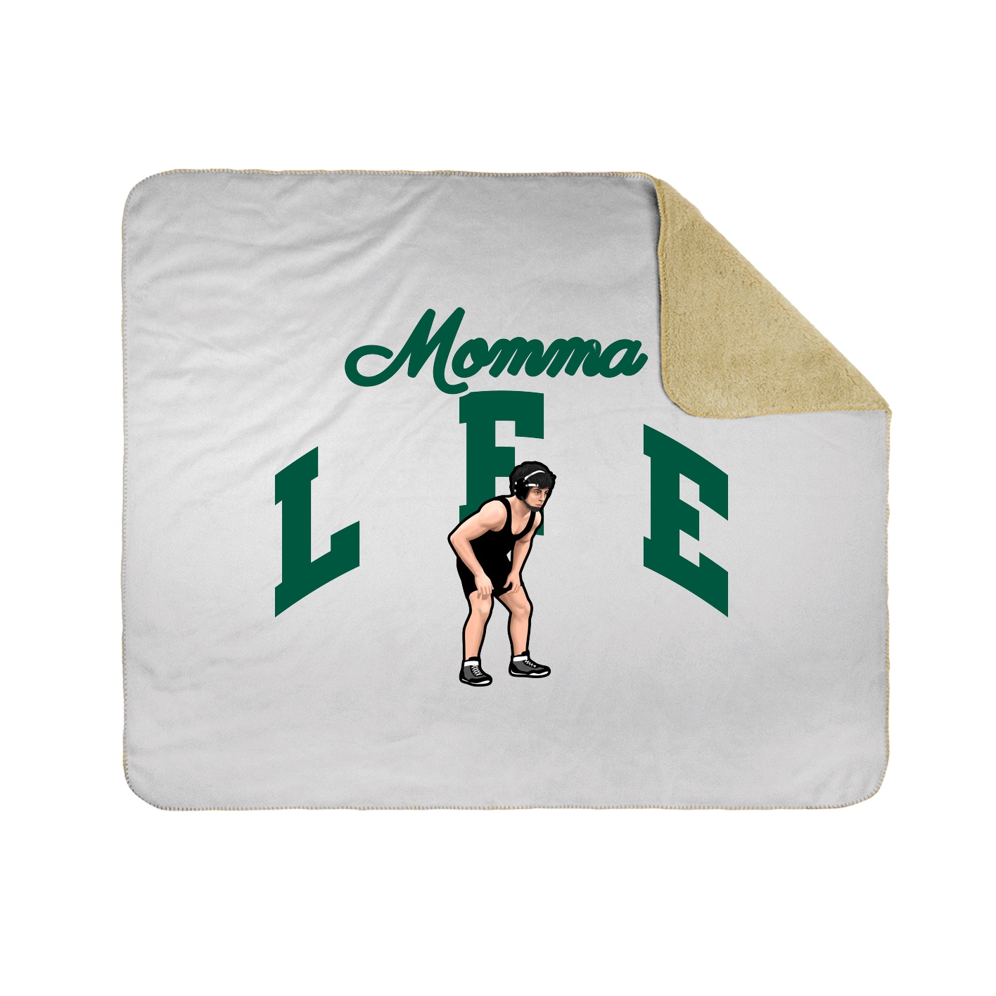 Throw Blanket — Mothers Day Arch in White