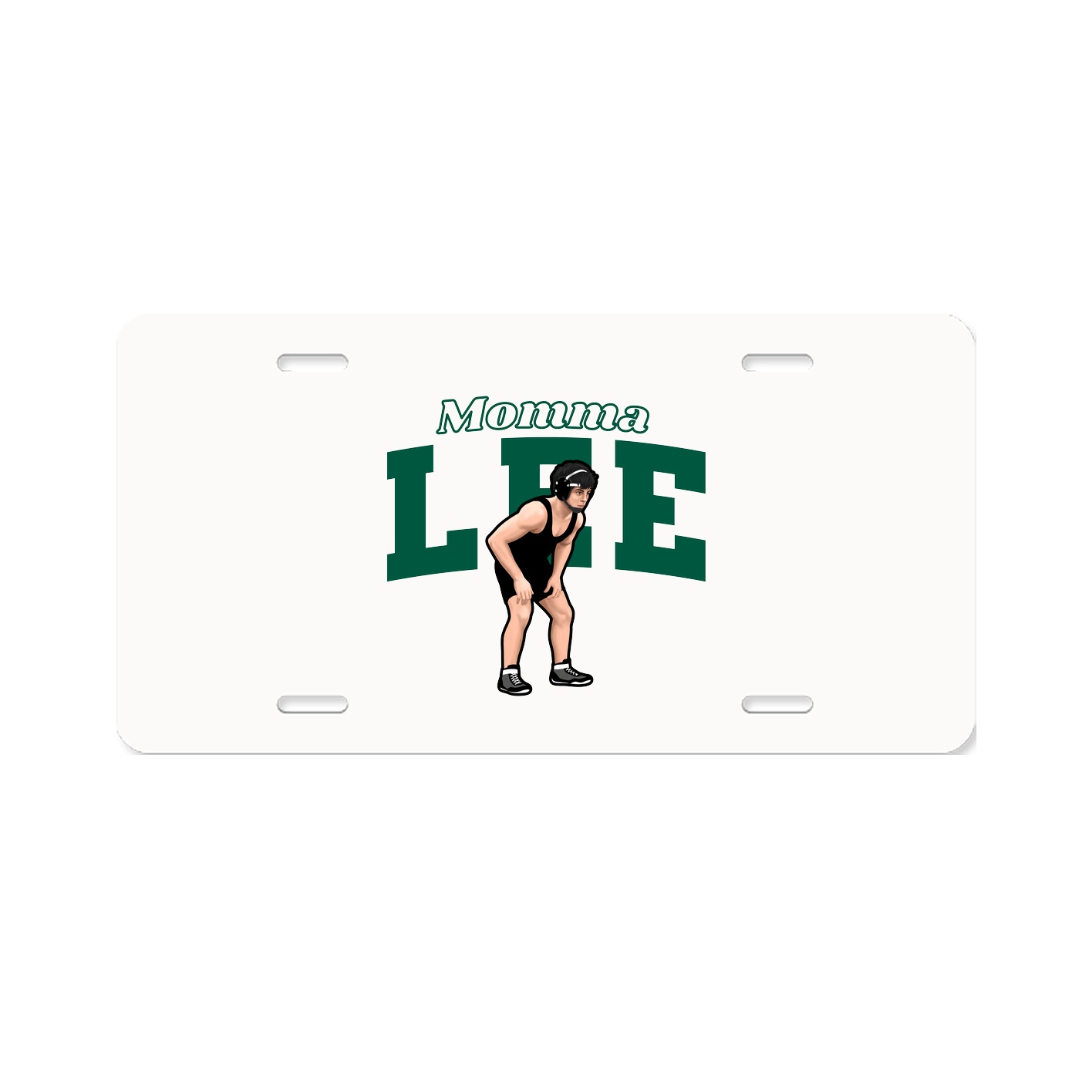 License Plate — Mothers Day Block in Classic