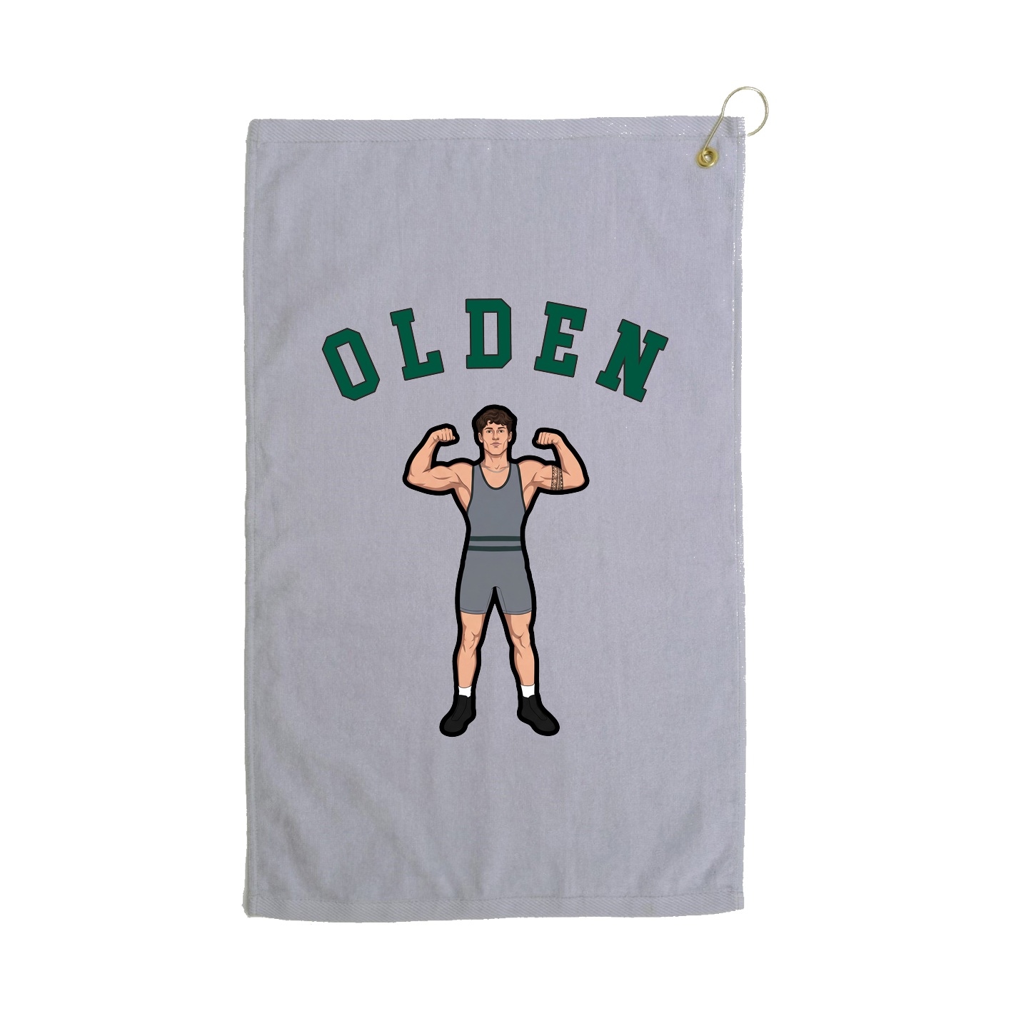 Golf Towel — Shirsey Arch in Grey