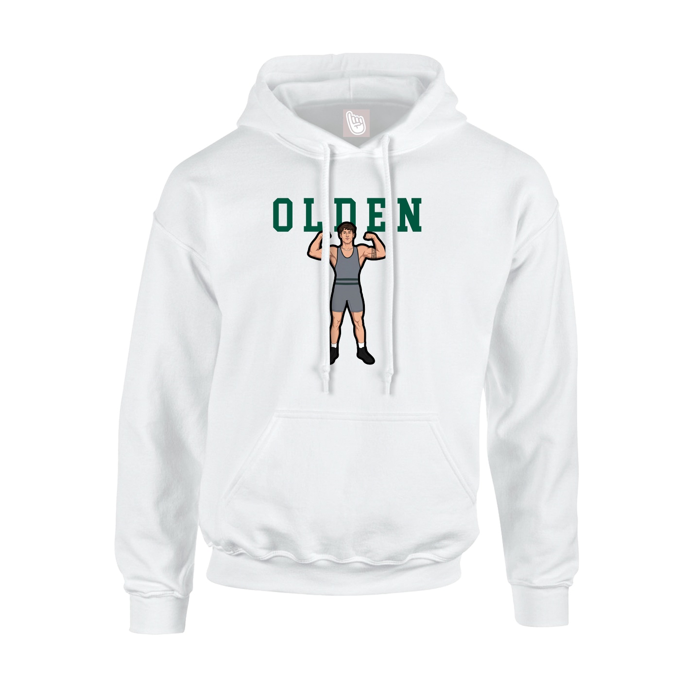 Youth Hoodie — Shirsey in White