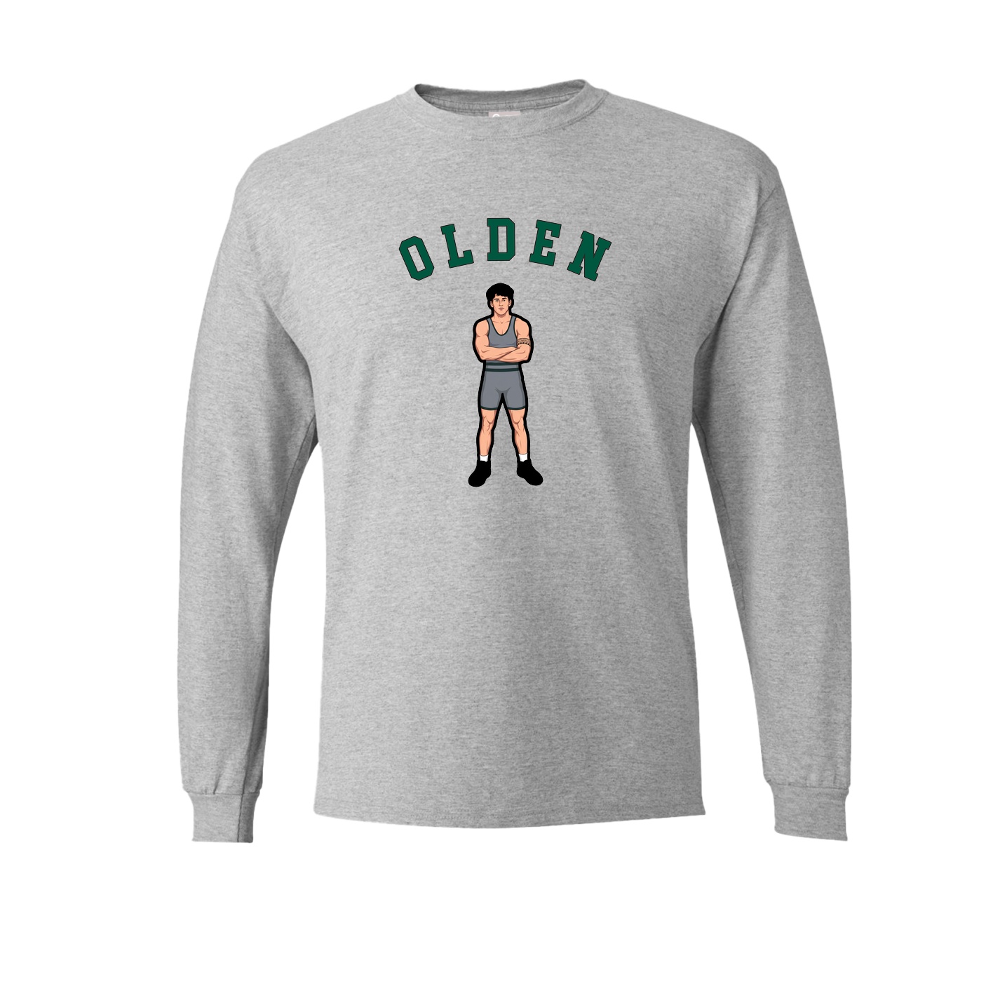 Long Sleeve Tee — Shirsey Arch in Grey