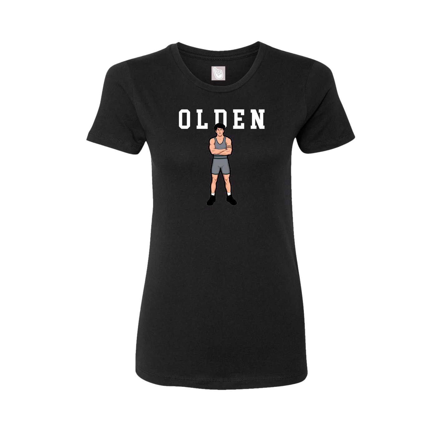 Fitted Women's Tee — Shirsey in Black