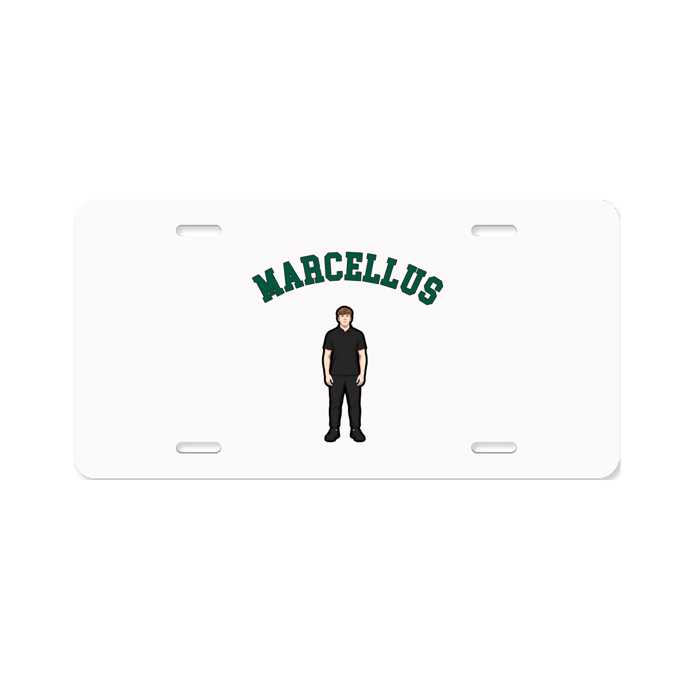 License Plate — Shirsey Arch in Classic