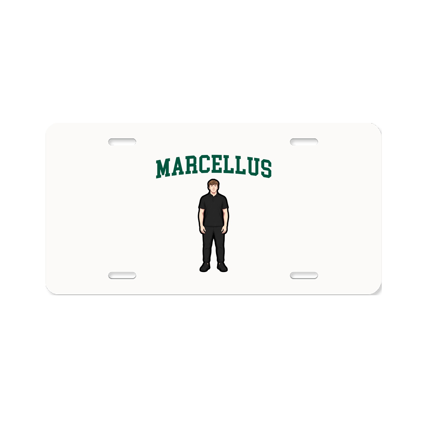 License Plate — Shirsey in Classic